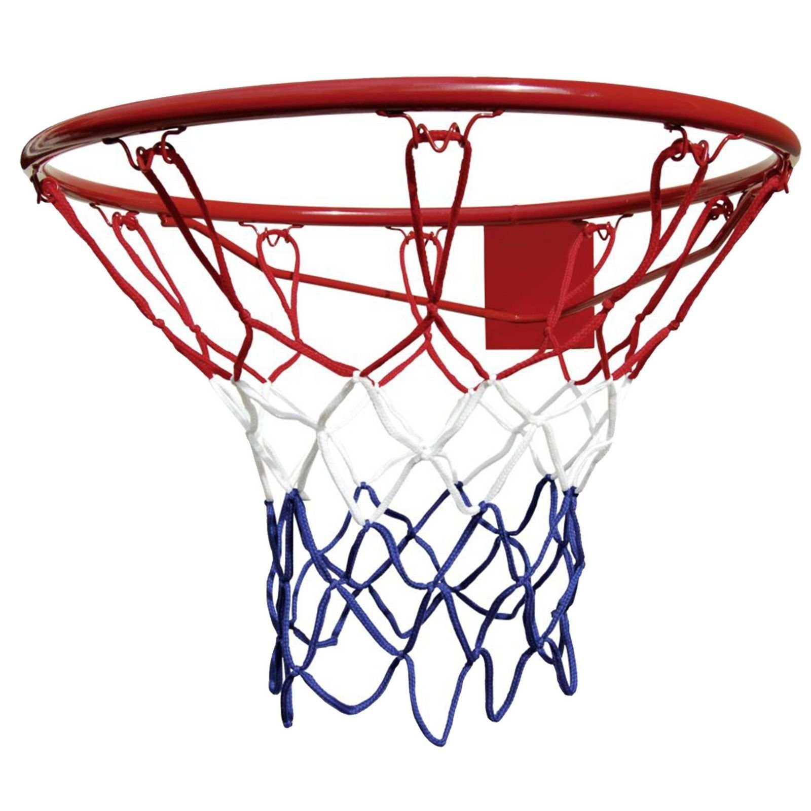 Basketballkorb Stabiler Basketball Korb Outside mit Standard Ø 45 cm und Netz
