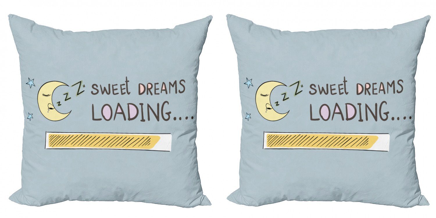 Modern Träume Kissenbezüge Digitaldruck, (2 Abakuhaus Loading Träume Accent Stück), Doppelseitiger Süße