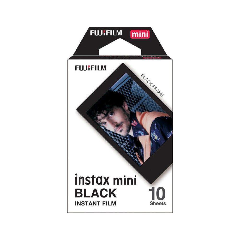 FUJIFILM instax mini Film, Black Frame (10 Bilder) Sofortbildkamera