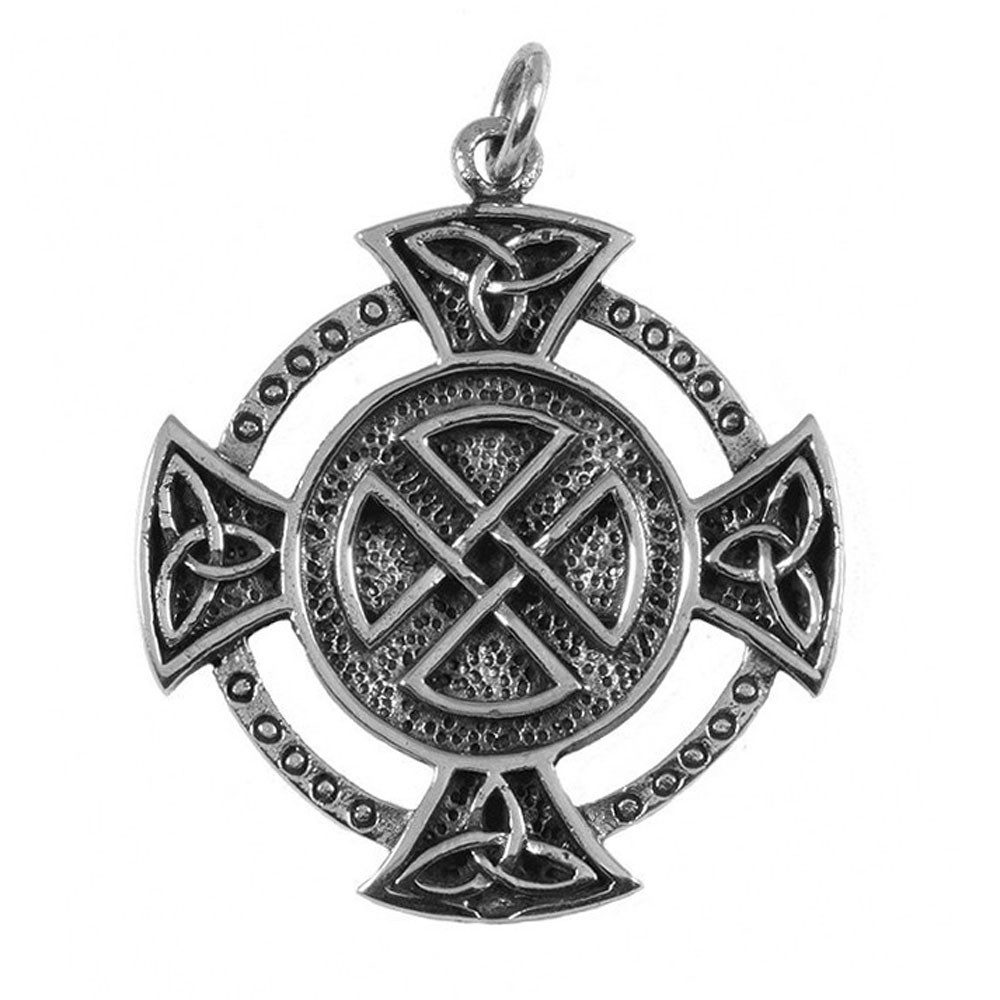 Kettenanhänger Keltischer Schmuck Anhänger 925er Silber 35x42mm