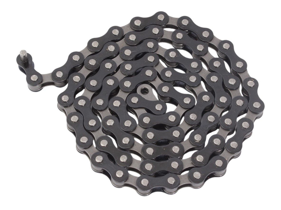 KHEbikes Fahrradkette BMX Kette KHE schwarz 78 Glieder 1/2 x 1/8 Zoll (Kompatibel mit BMX Freestyle und Eingang- bzw. Singlespeed-Fahrräder)