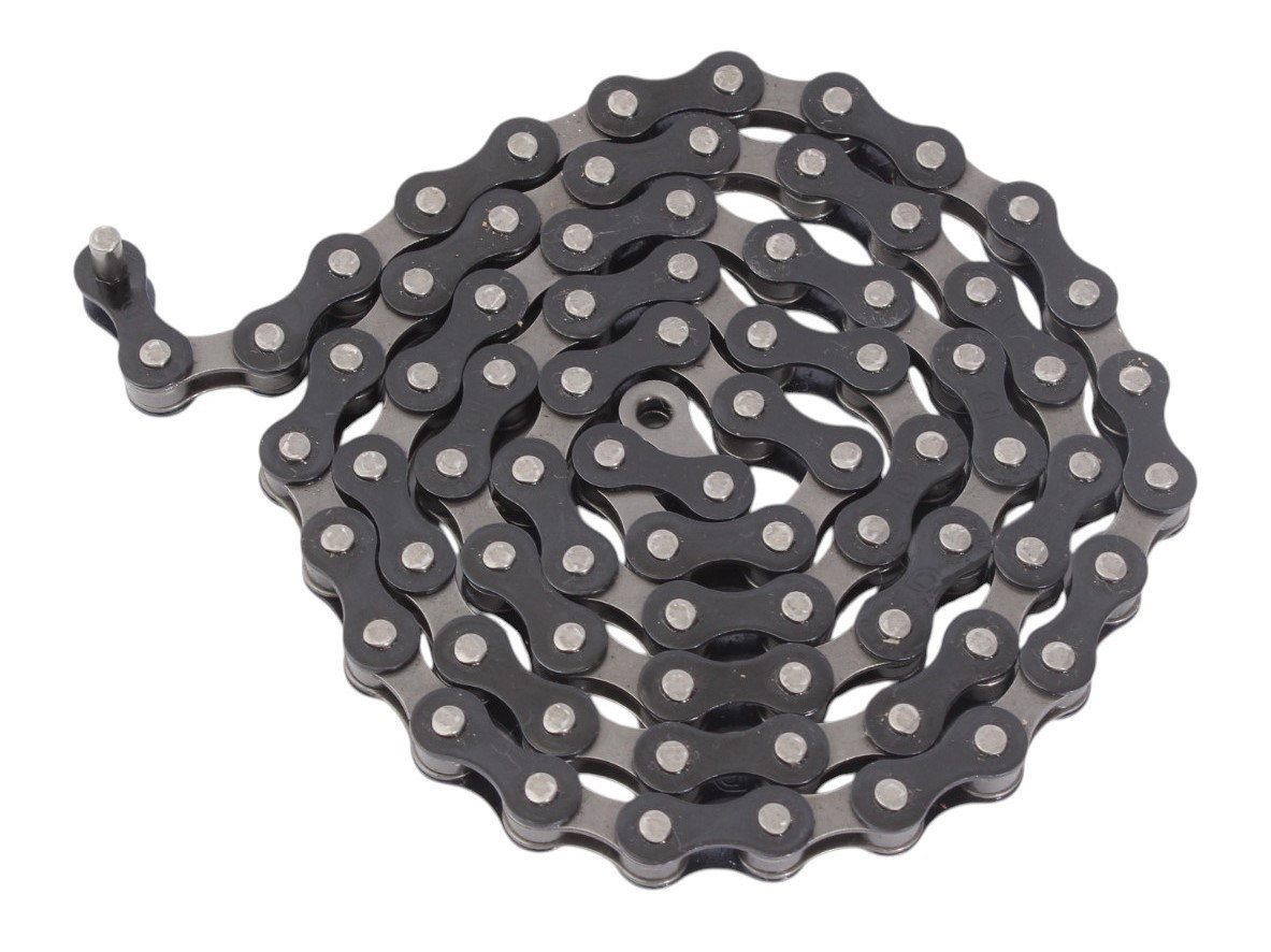 KHEbikes Fahrradkette BMX Kette KHE schwarz 78 Glieder 1/2 x 1/8 Zoll (Kompatibel mit BMX Freestyle und Eingang- bzw. Singlespeed-Fahrräder)