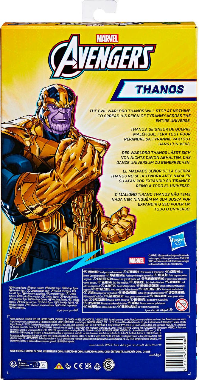 Hasbro Spielfigur Marvel Avengers, Titan Hero Serie, Deluxe Thanos