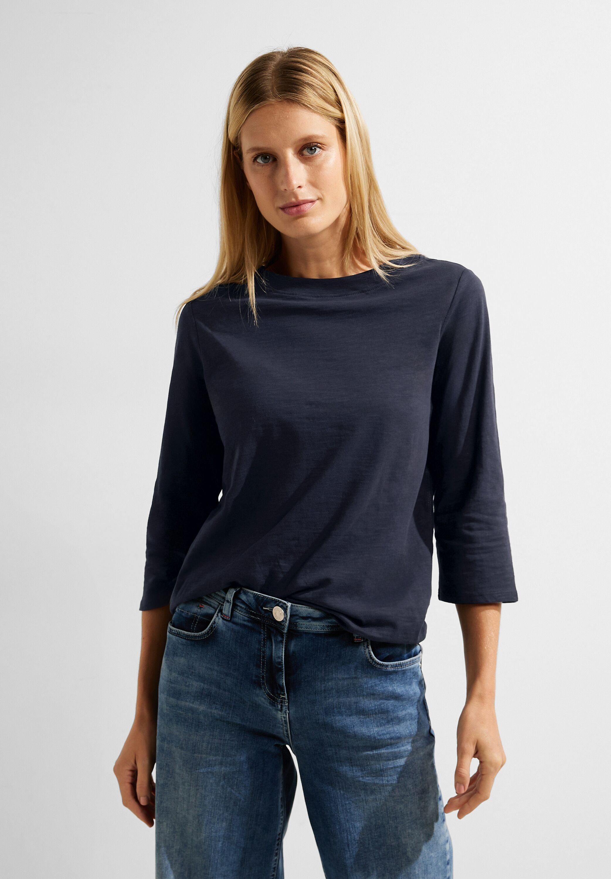 Cecil Langarm Basic-Shirts für Damen online kaufen | OTTO