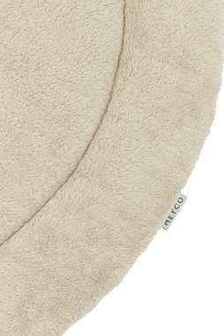 Meyco Baby Laufgittereinlage Knit Basic teddy Sand Melange, (1-tlg), ⌀95cm