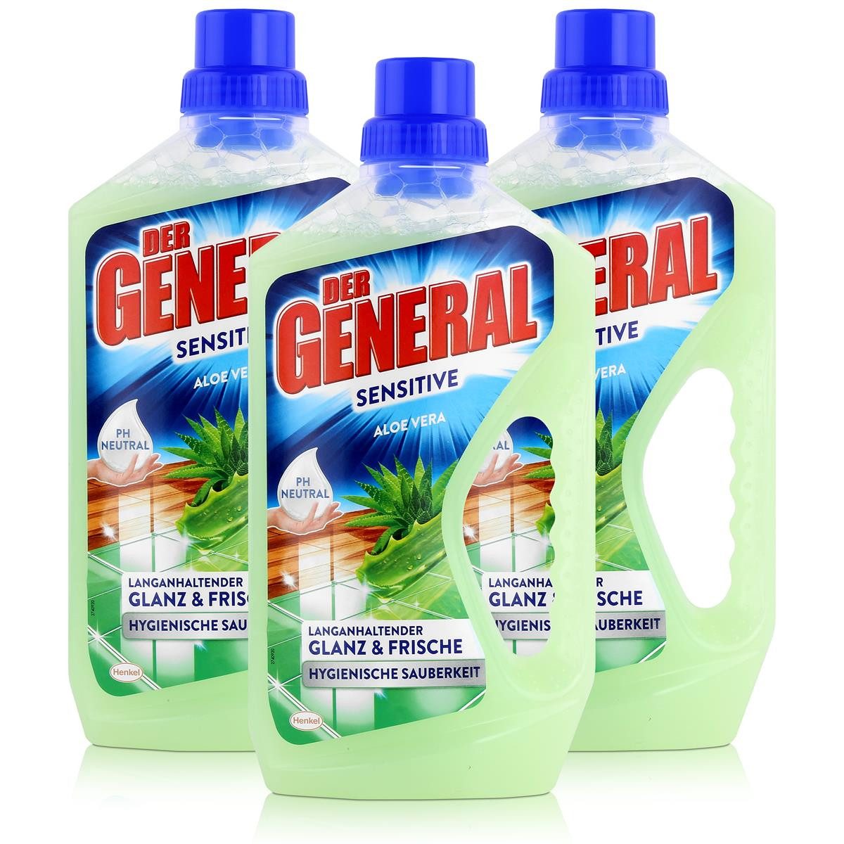 Der General Allzweckreiniger Sensitive Aloe Vera 750ml Bodenreiniger (Allzweckreiniger