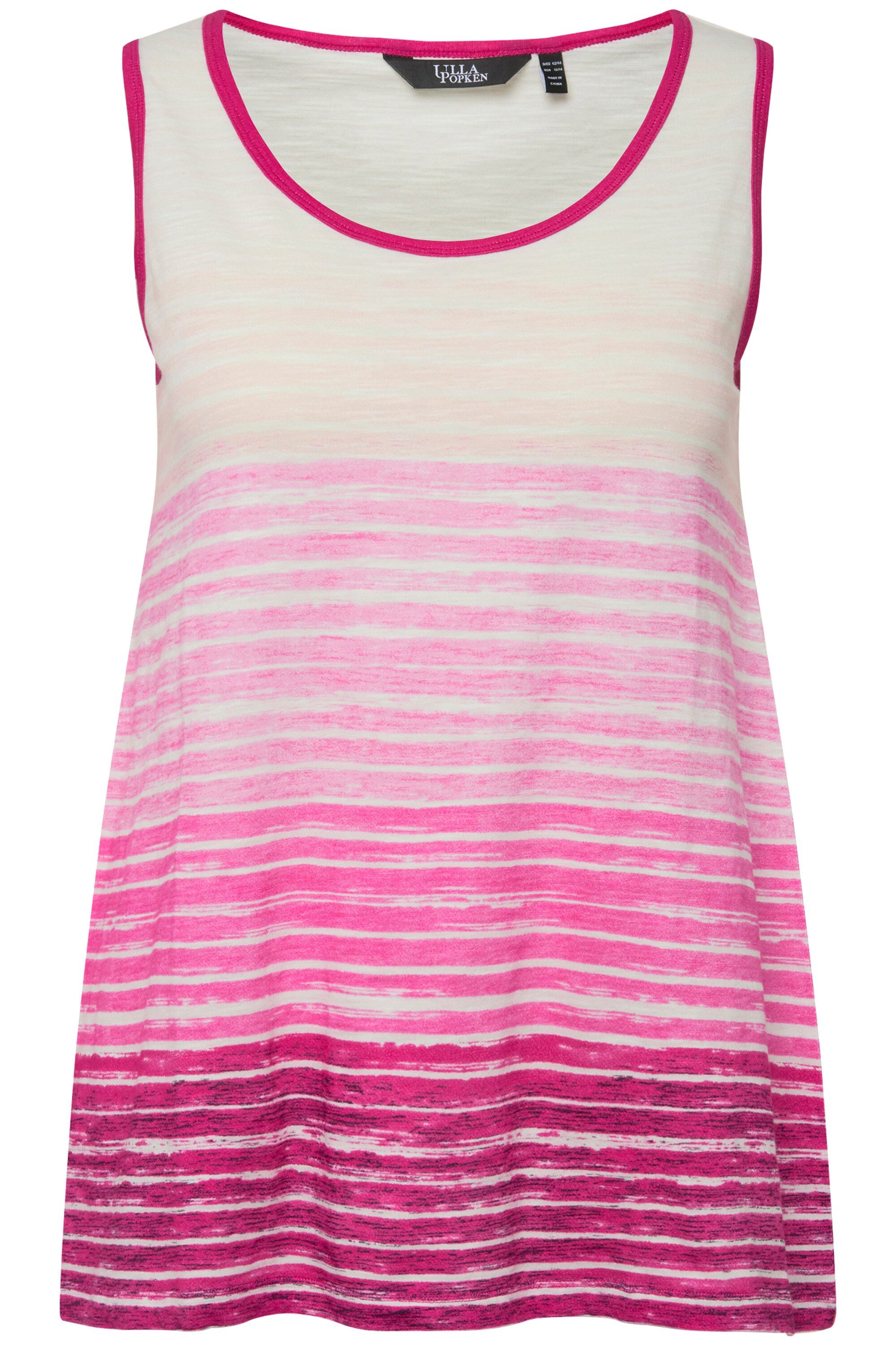 Ulla Popken Longtop Top Streifen-Verlauf A-Linie günstig online kaufen