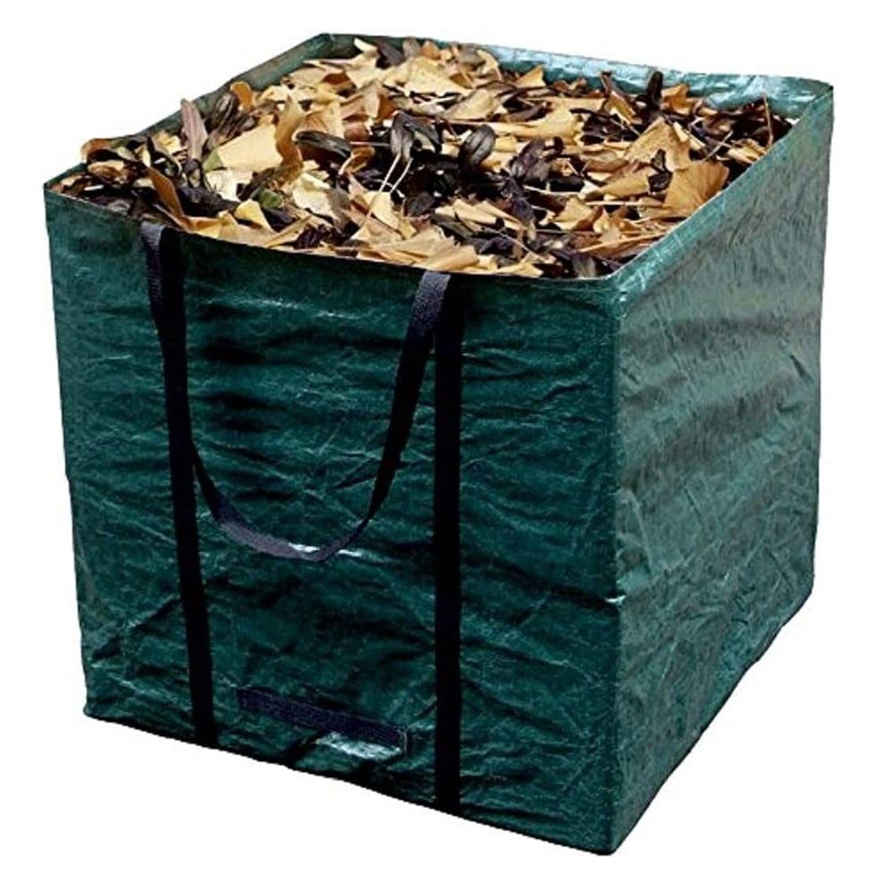 Gartenpflege-Set 1 grüner Gartenabfallsack 63x63cm - 245 Liter