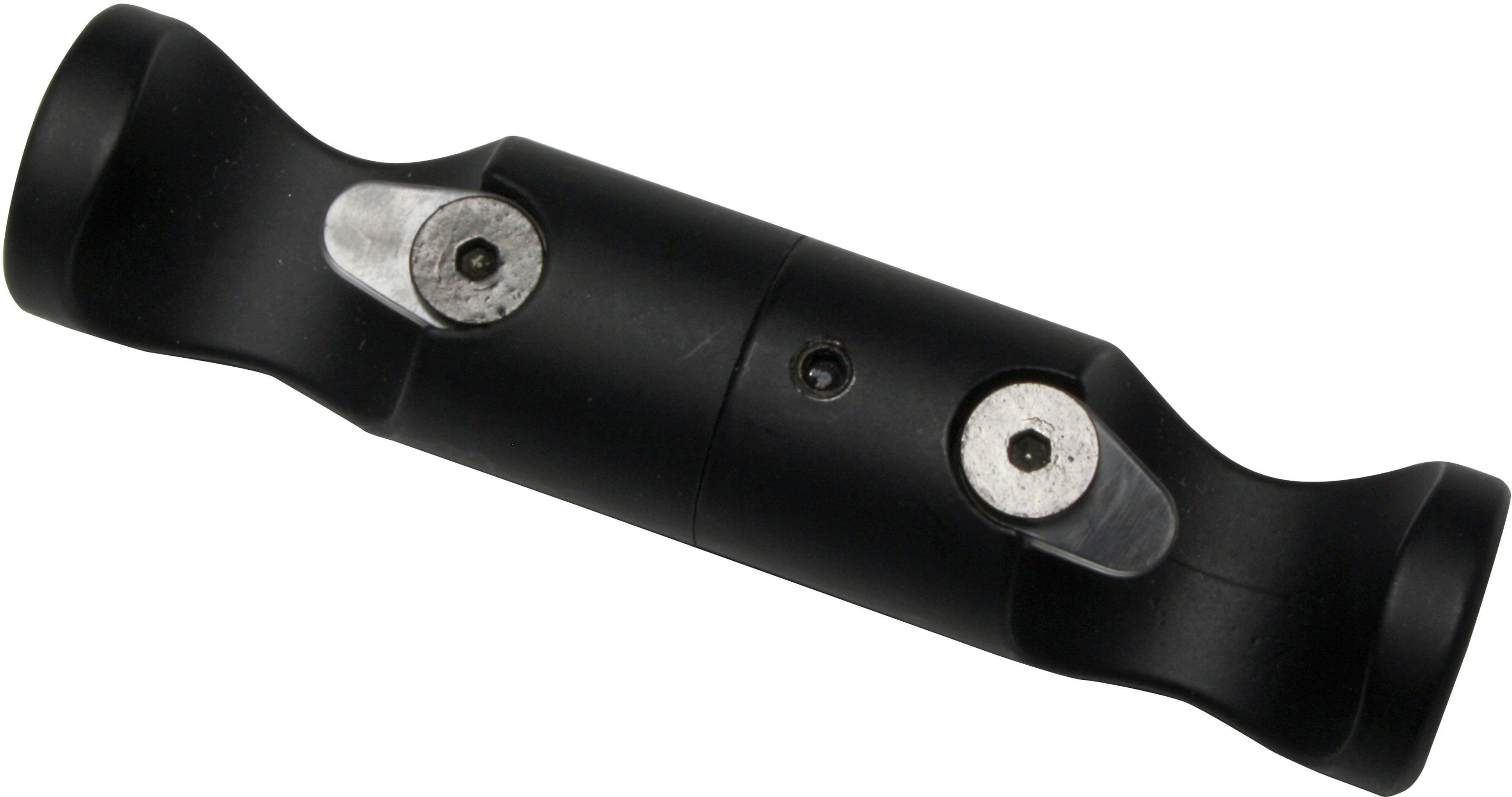 Deckenträger Adapter Verbindungselement für Gardinenstangen, GARDINIA, (1-tlg), Serie Einzelprogramm Chicago Ø 20 mm schwarz/matt
