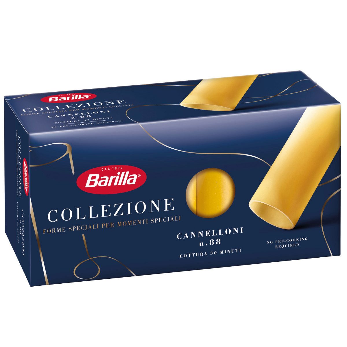 Barilla Nudeln, Barilla La Collezione Canneloni Nudeln aus Hartweizengriess 250g