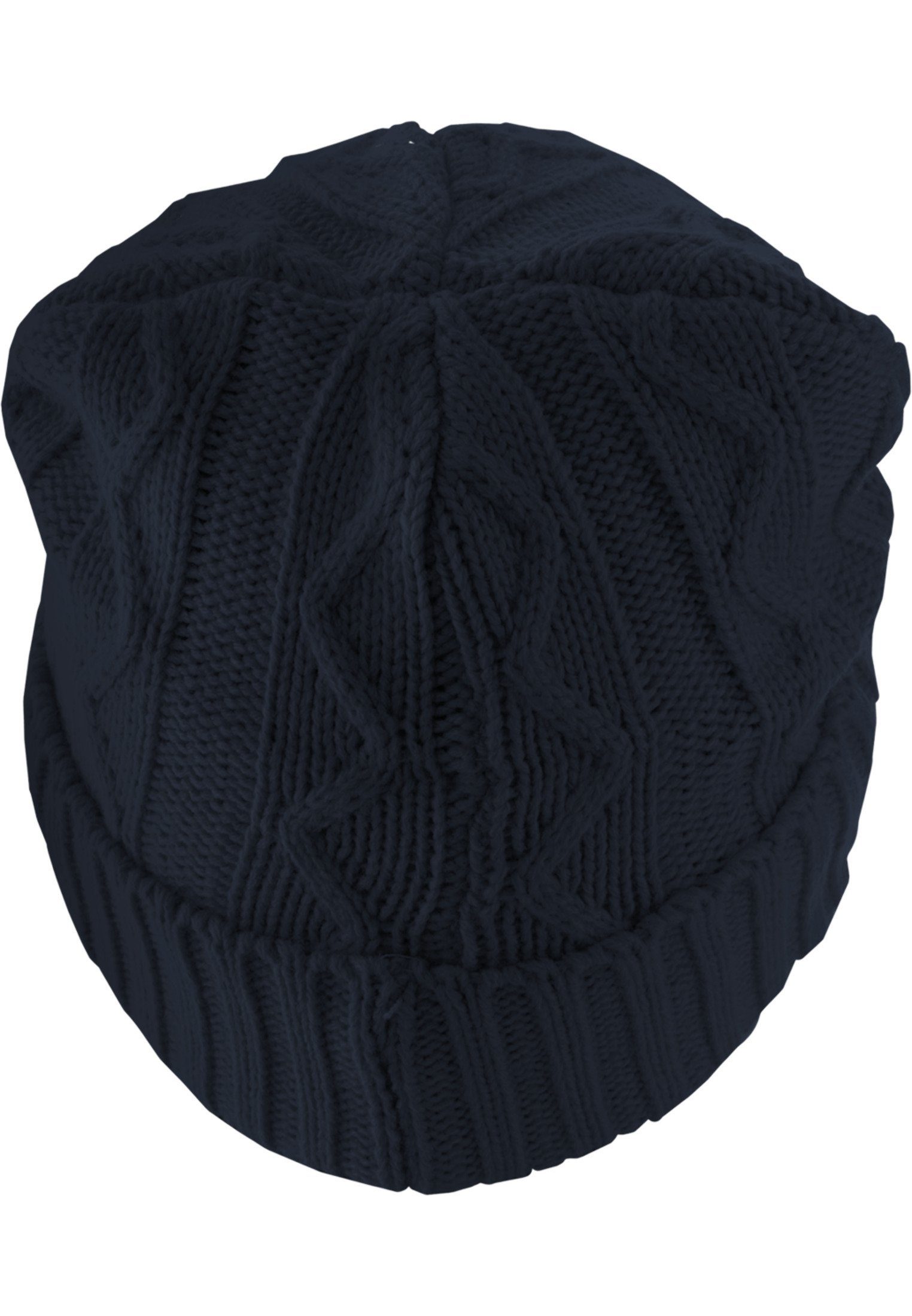 MSTRDS Beanie Flap Beanie Accessoires Cable (1-St) navy