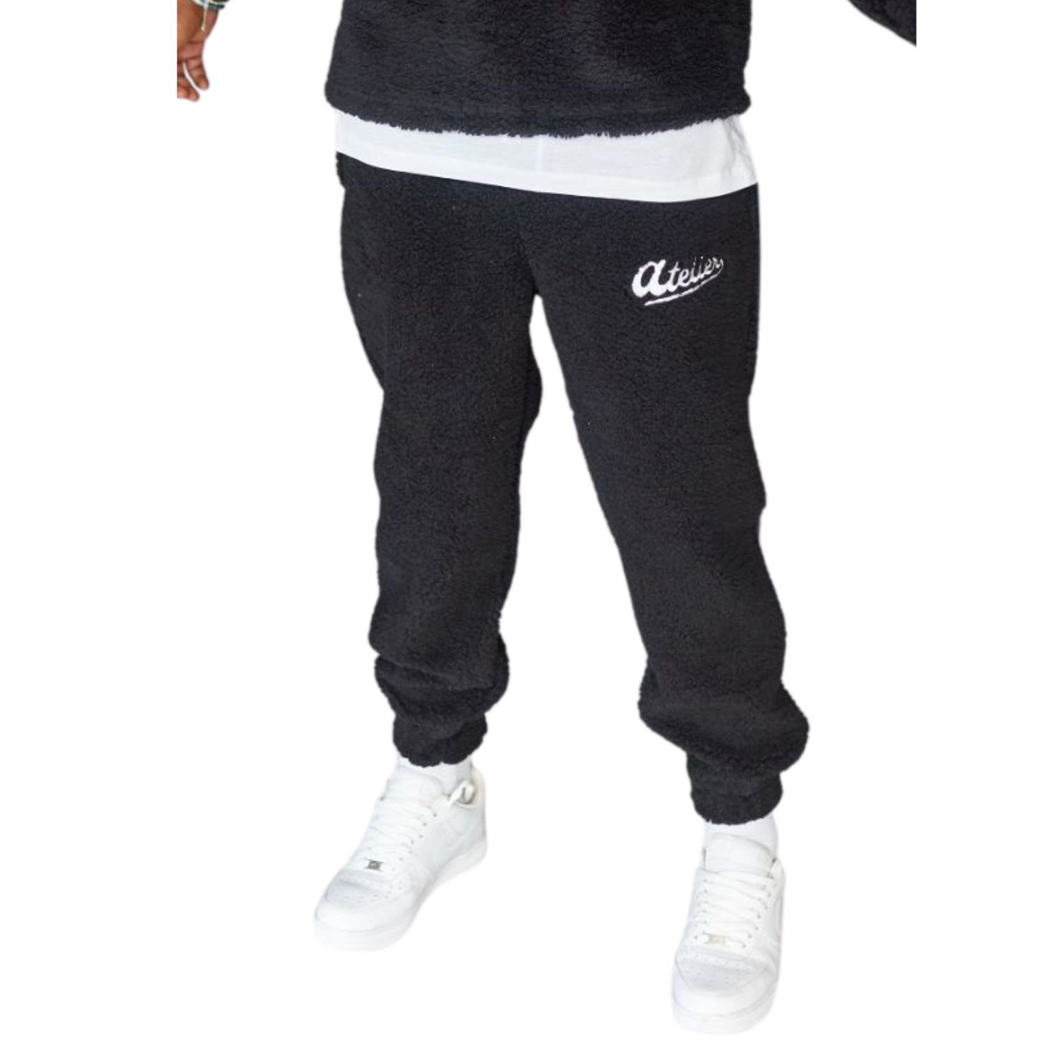 OSSY HOMER Jogginghose Teddy Hose Teddyfell Oversize Jogginghose günstig online kaufen