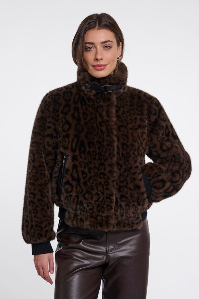 Rino & Pelle Outdoorjacke Short faux fur jacket