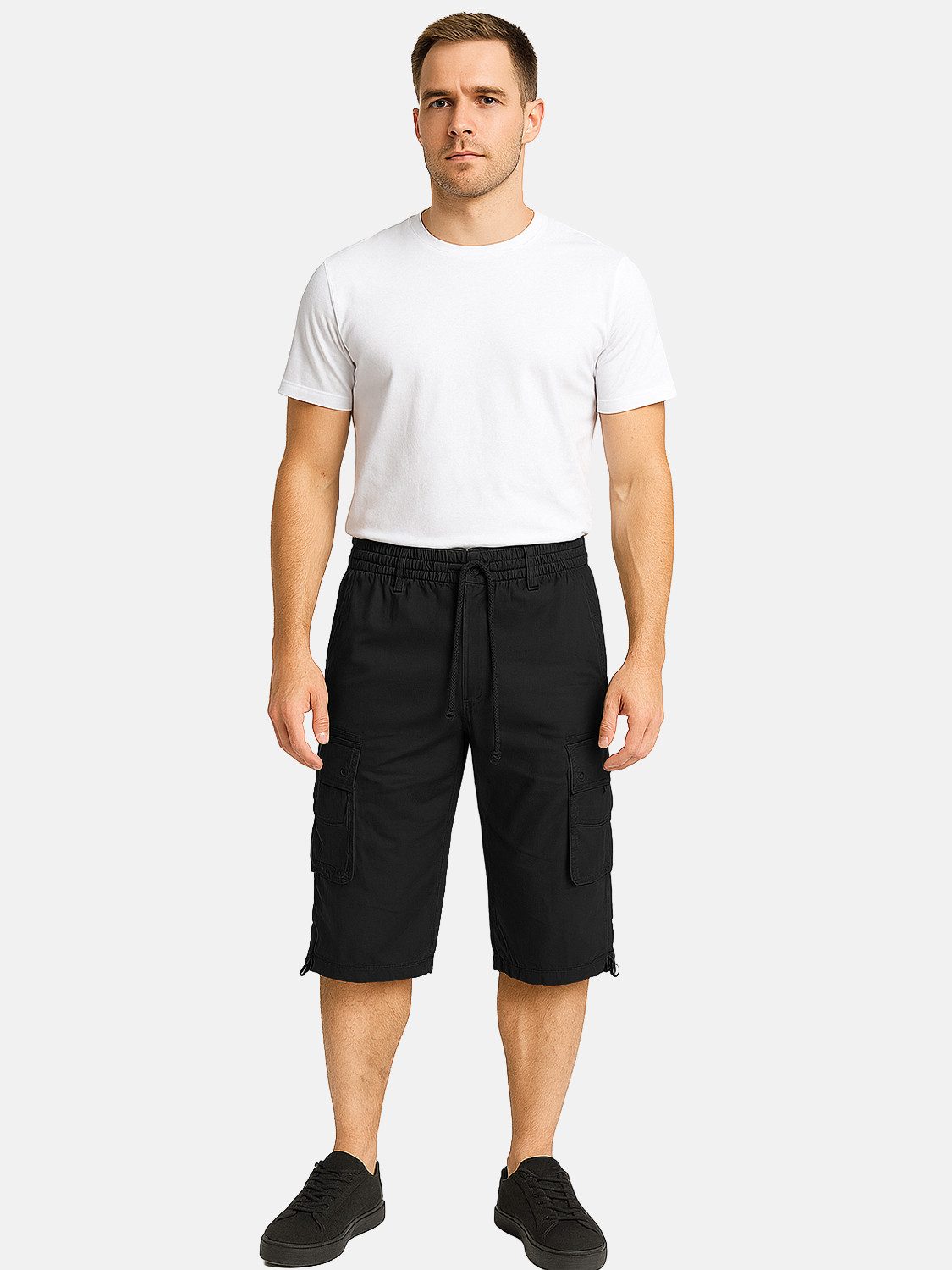 YSROMA Cargoshorts Multifunktionale Taschen, Kordelzug, Elastikbund YSROMA günstig online kaufen