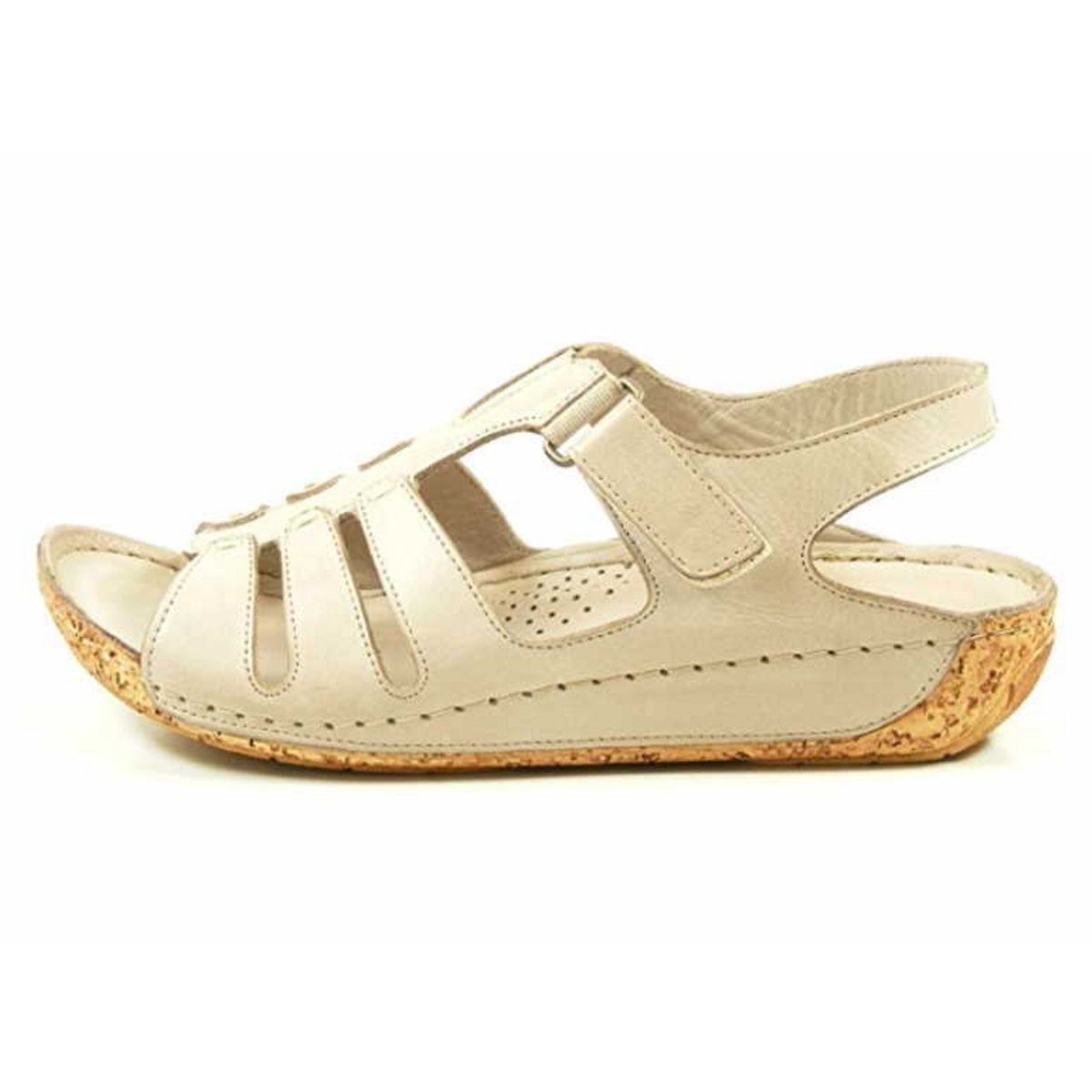 (1-tlg) beige Keilsandalette Gemini