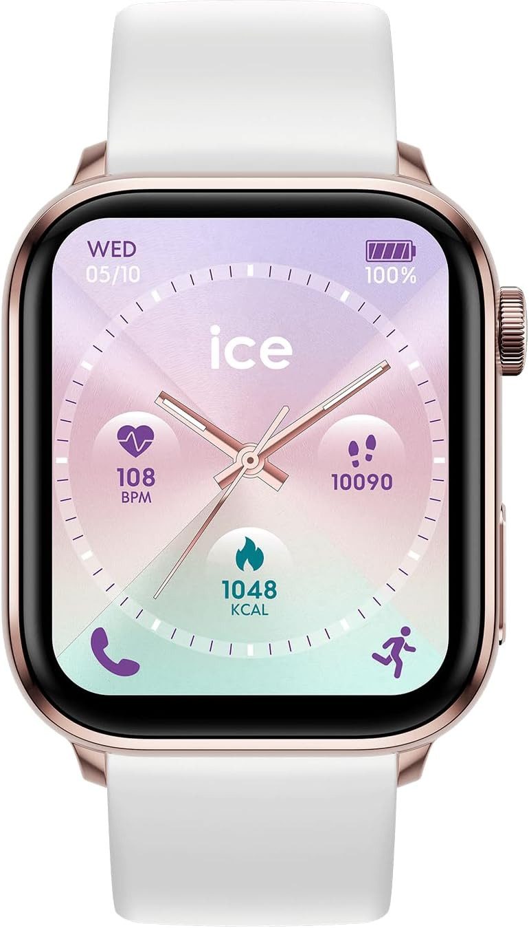 ice-watch 024303 Smartwatch (4,4 cm, android ios), Smartwatch mit 1.78" AMOLED Display, GPS, Herzfrequenz