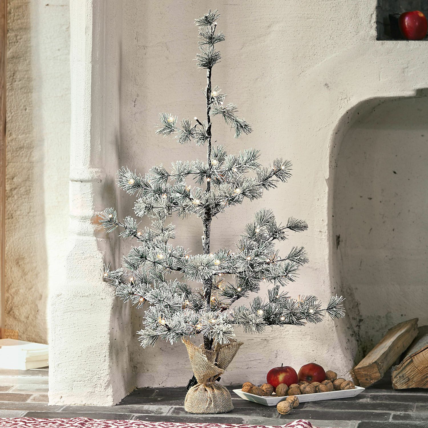 Mirabeau Künstlicher Weihnachtsbaum Weihnachtsbaum Falkirk grün/weiß, none