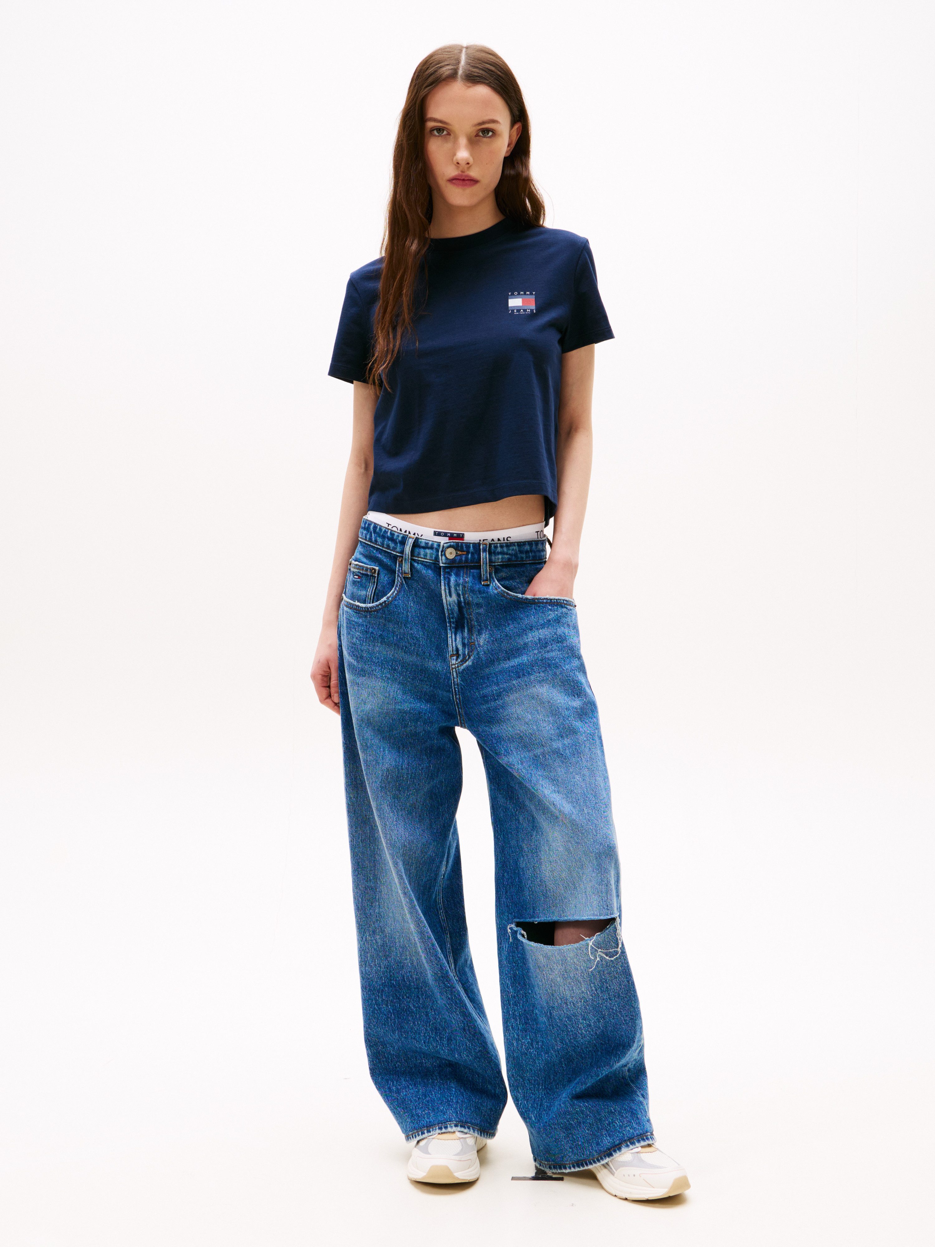 Tommy Jeans Kurzarmshirt TJW REG SH TOMMY US FLAG SS TEE günstig online kaufen