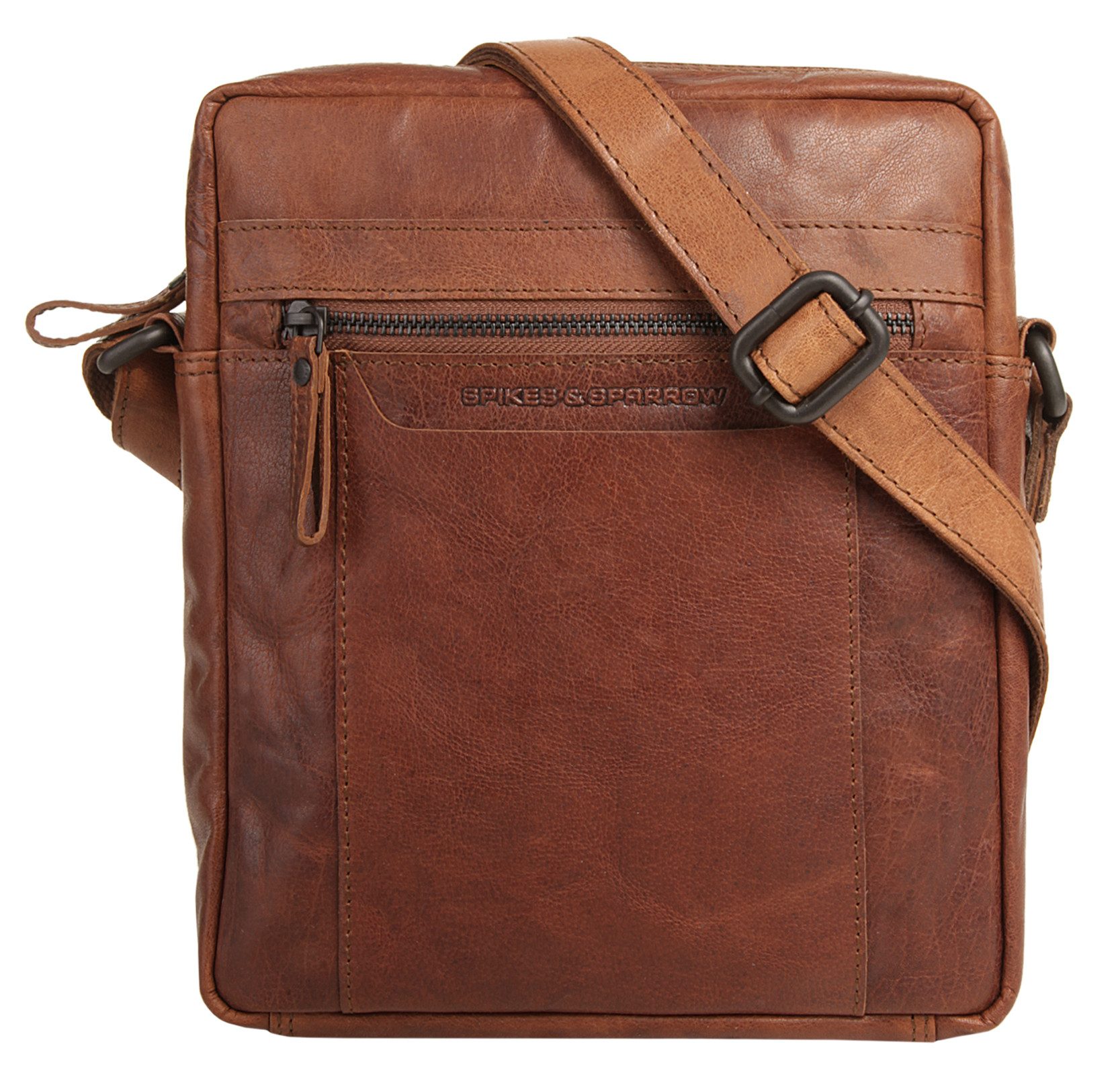 Spikes & Sparrow Umhängetasche, echt Leder