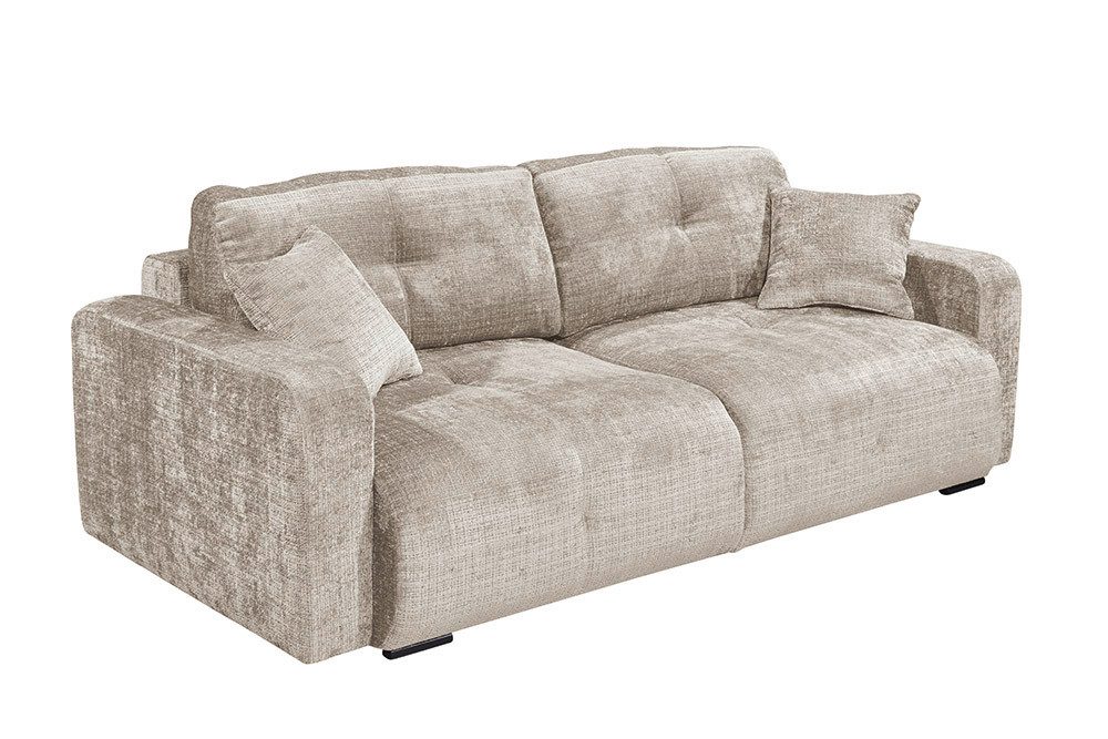 riess-ambiente Schlafsofa DIAMOND 235cm taupe - günstig online kaufen