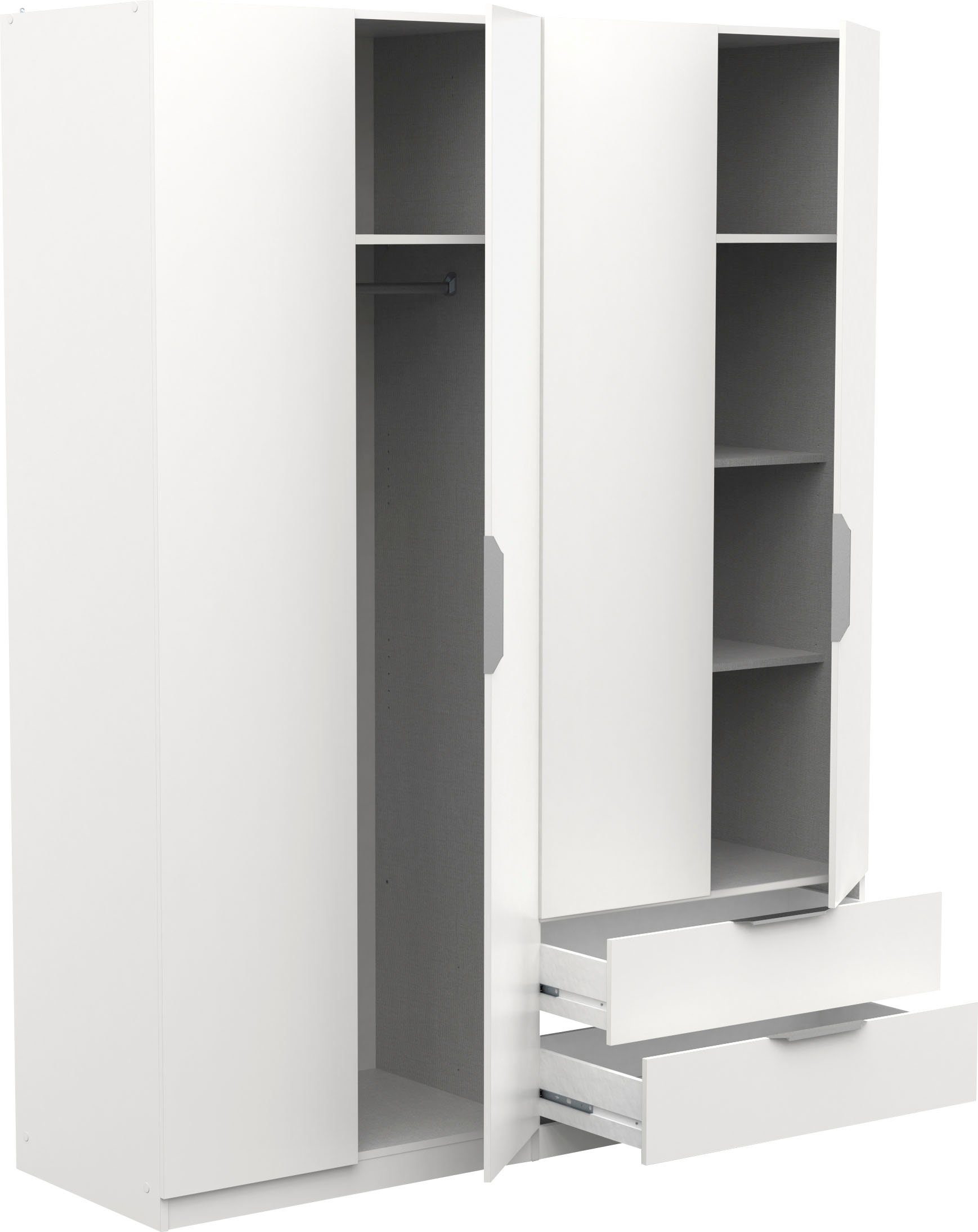 Demeyere GROUP Kleiderschrank Ghost Breite ca. 157cm, Höhe ca. 200cm – Bild 5 von 5