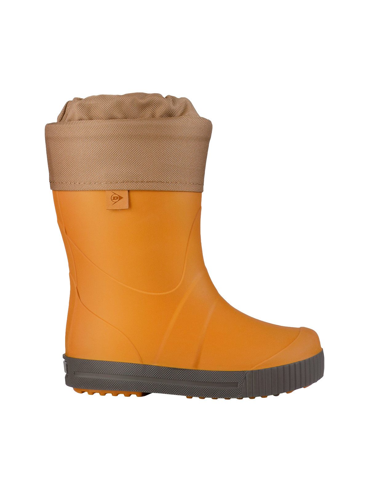 Dunlop_Workwear PA0KM45 Puddle Jumper Kurkuma Braun mit Fellfutter Winterstiefel