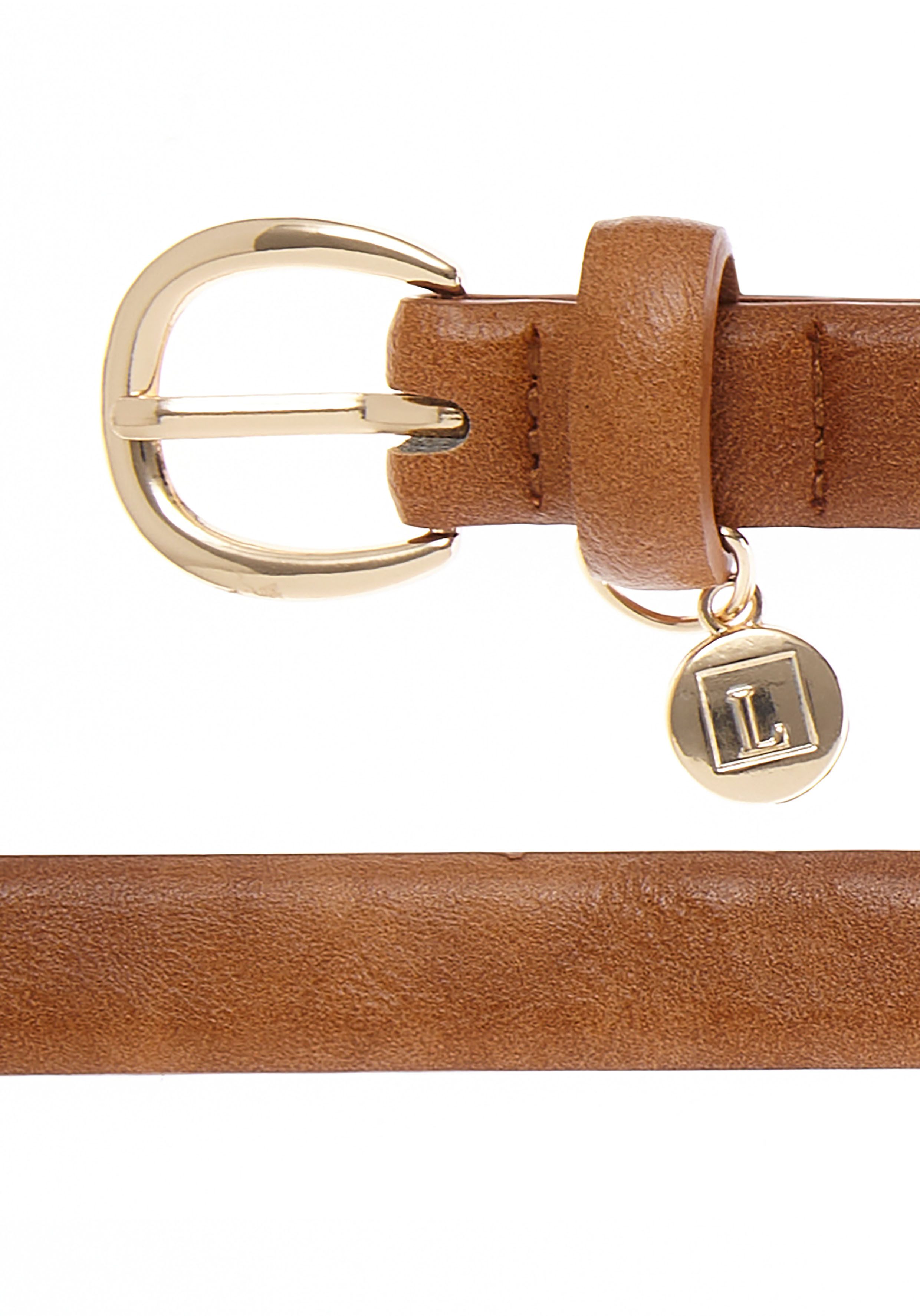 LASCANA Hüftgürtel Hosengürtel, Anzuggürtel, Gürtel, Jeansgürtel NEU mit kleinem Anhänger für Hosen & Kleider