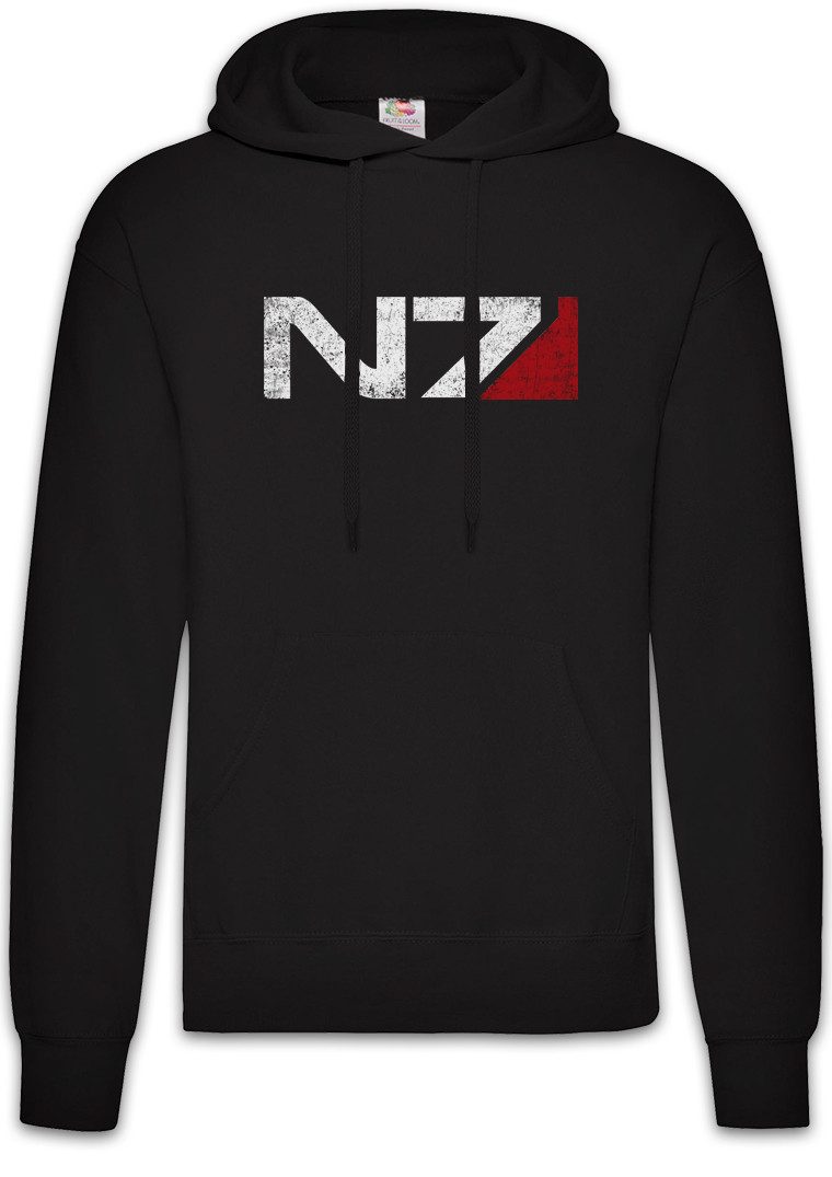 Urban Backwoods Hoodie Normandy Logo Herren Hoodie Mass Commander Shepard C günstig online kaufen