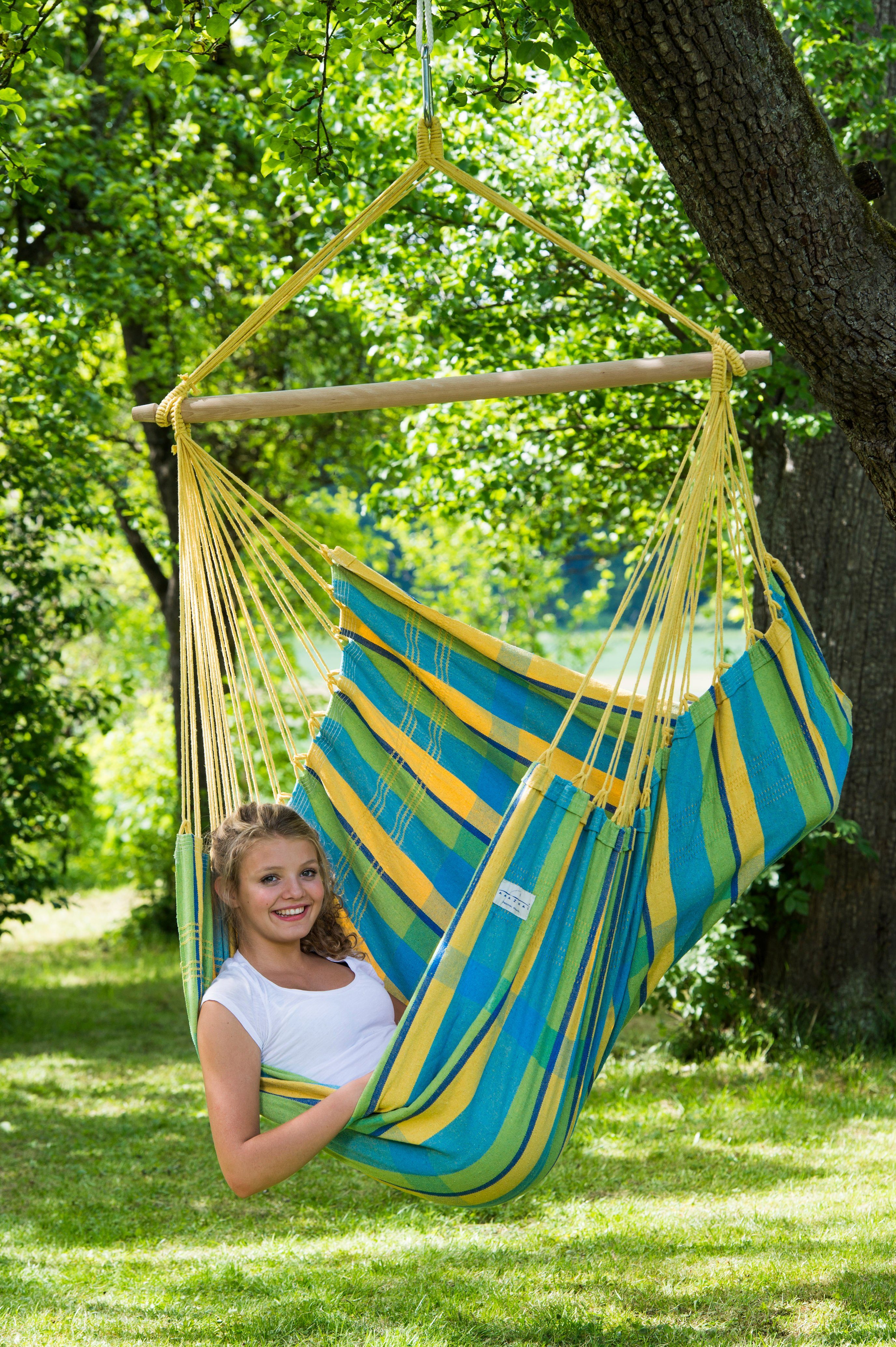 Amazonas Hängesessel Brasil KingSize Hängestuhl (Belastbarkeit 150 kg, Hand günstig online kaufen