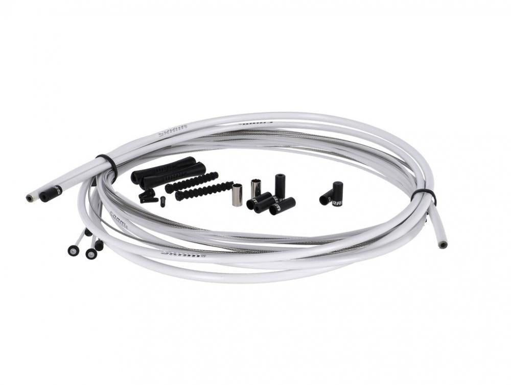 SRAM Bremszug SRAM SlickWire Pro Schalt-/Bremskabel-Kit weiß - präzise Schalt- und B