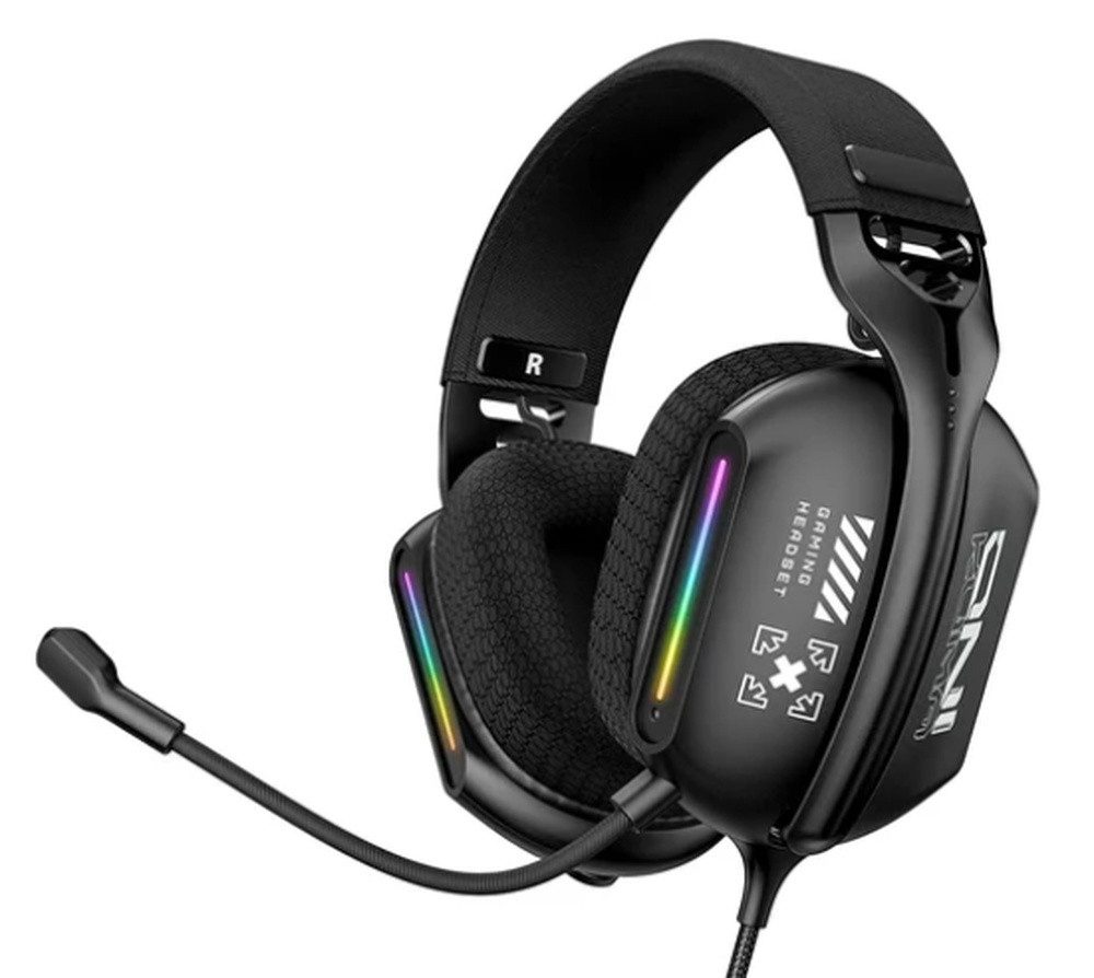 ONIKUMA X12 Schwarz 3,5 MM Gaming-Headset wireless Kopfhörer