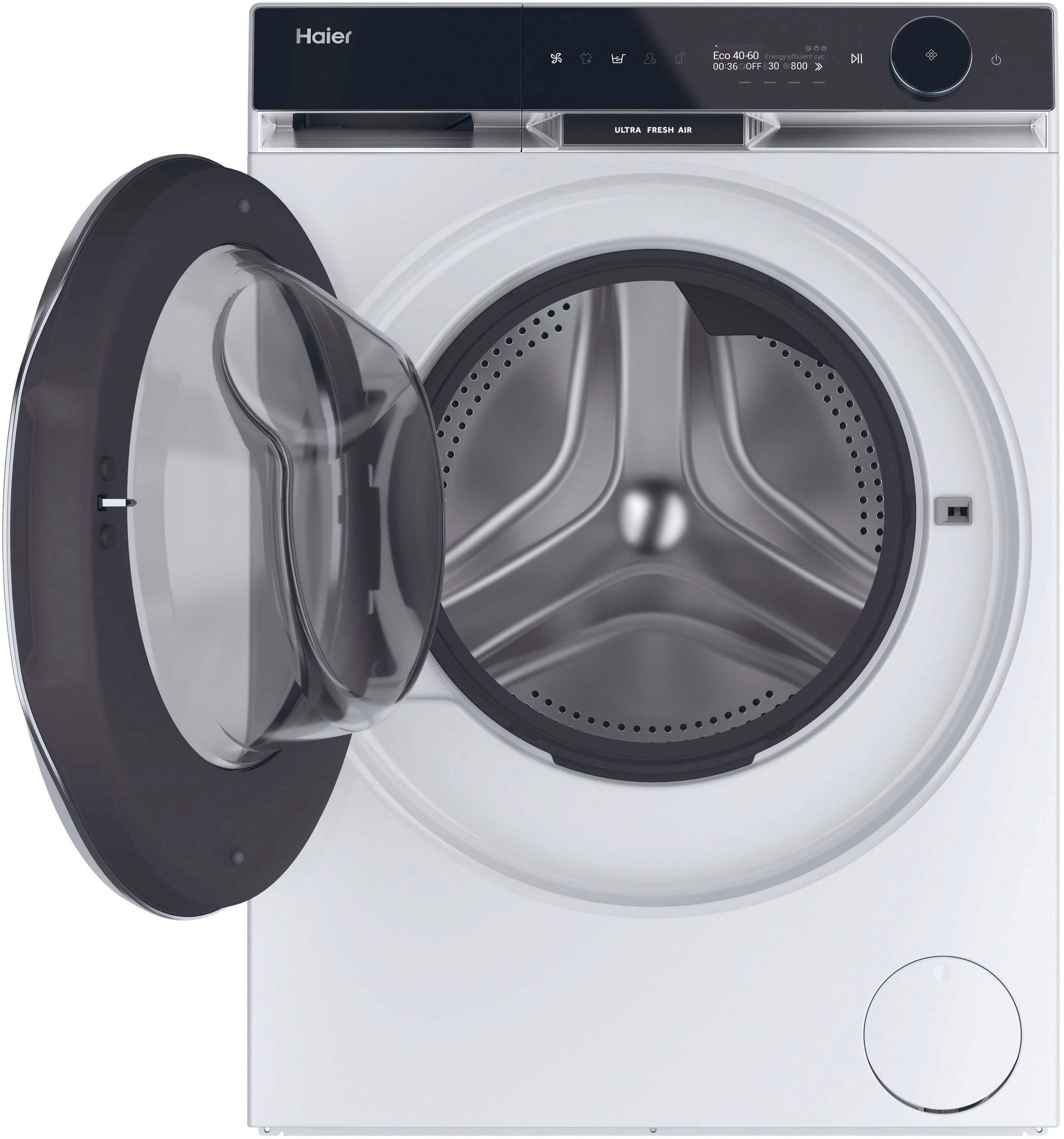 Haier Waschtrockner X Serie 11 HWD100-BD14397U1, 10 kg, 6 kg, 1400 U/min, UltraFresh: Hält die Wäsche bis zu 12 Std. frisch – Bild 4 von 5