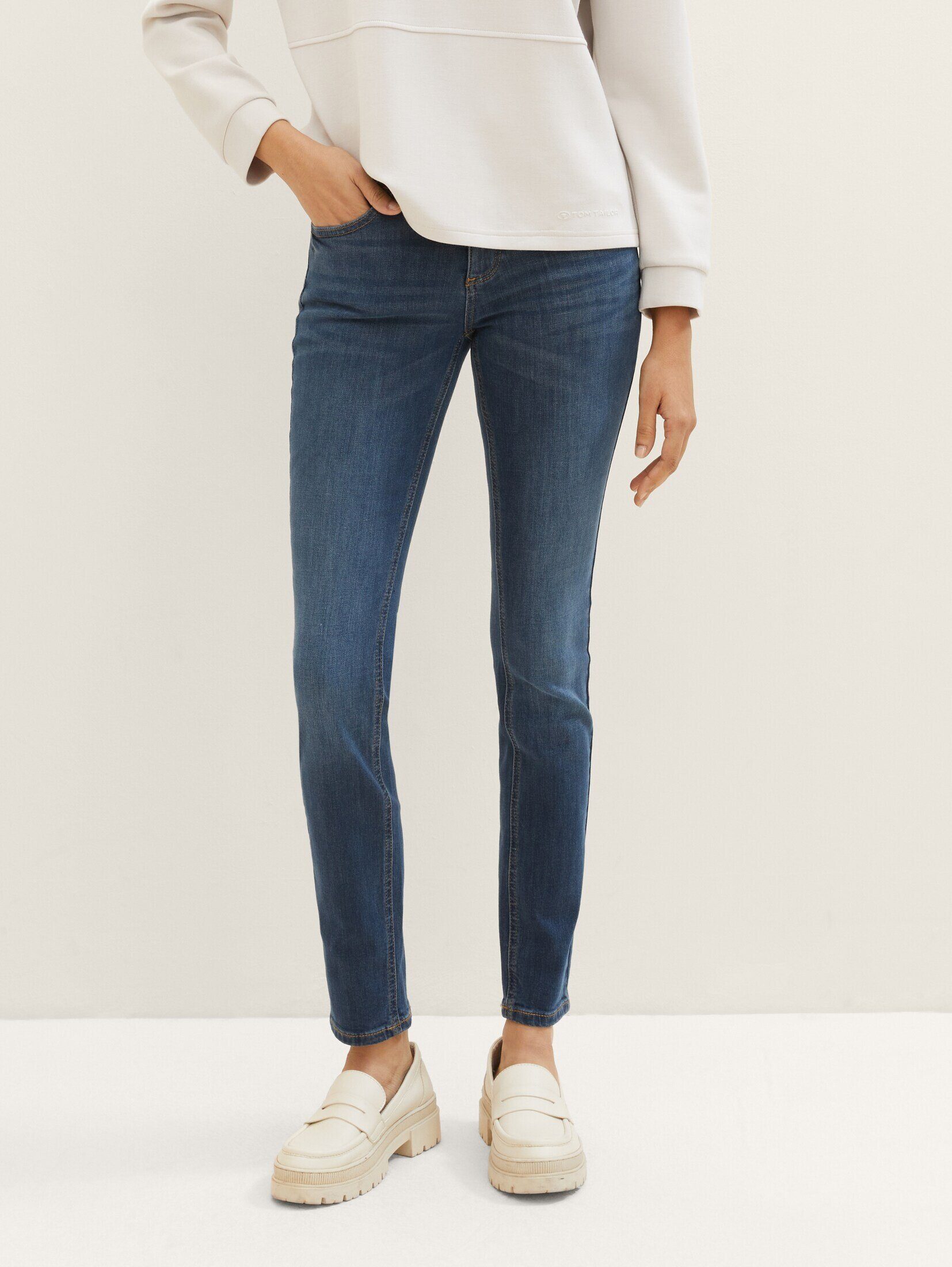 TOM TAILOR Slim-fit-Jeans Jeanshosen TTALEXA SLIM Jeans
