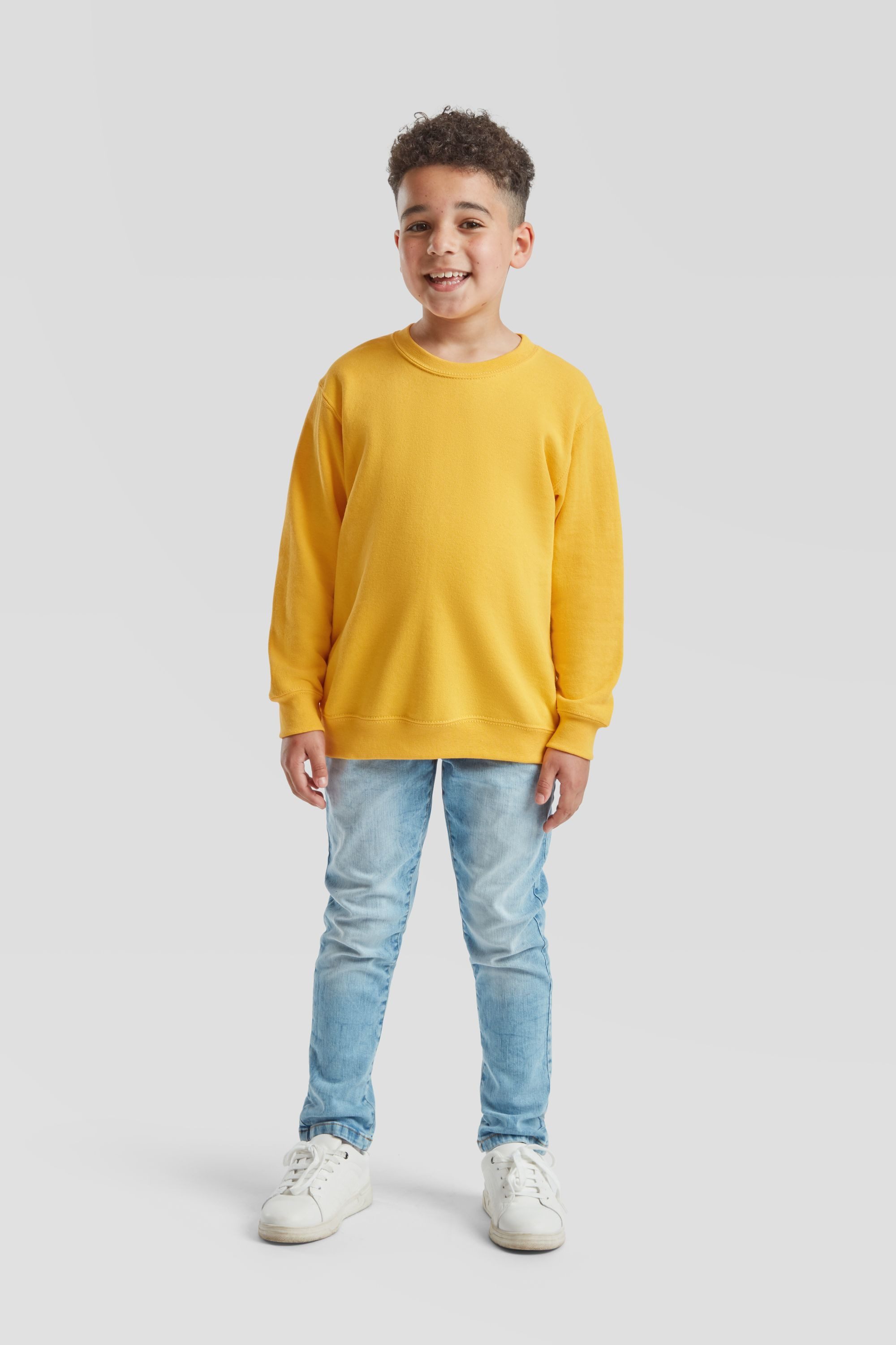 Fruit of the Loom Sweatshirt Fruit of the Loom Classic Set-In Sweat Kids – Bild 3 von 5