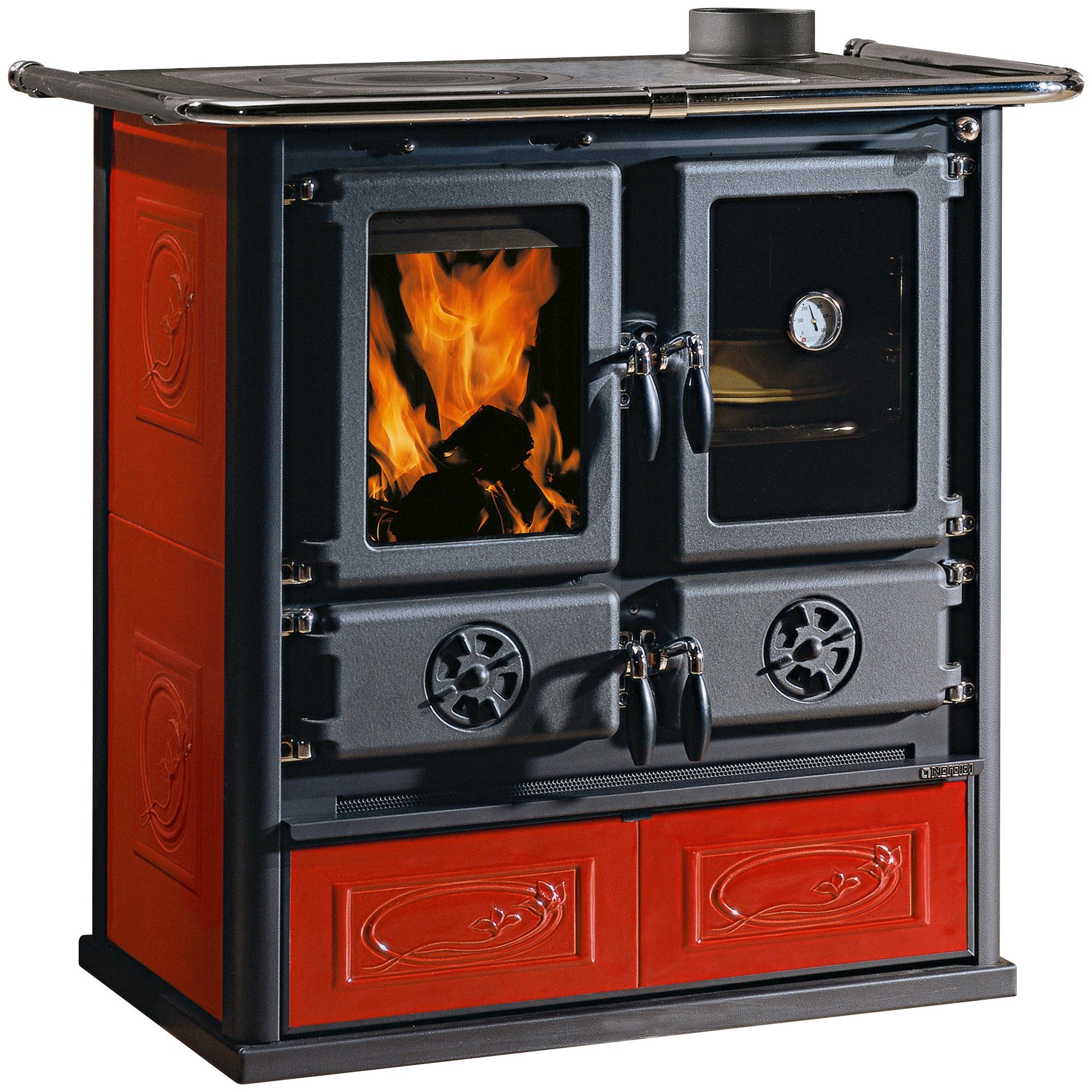 La Nordica Festbrennstoffherd »ROSETTA«, 7,2 kW, Zeitbrand