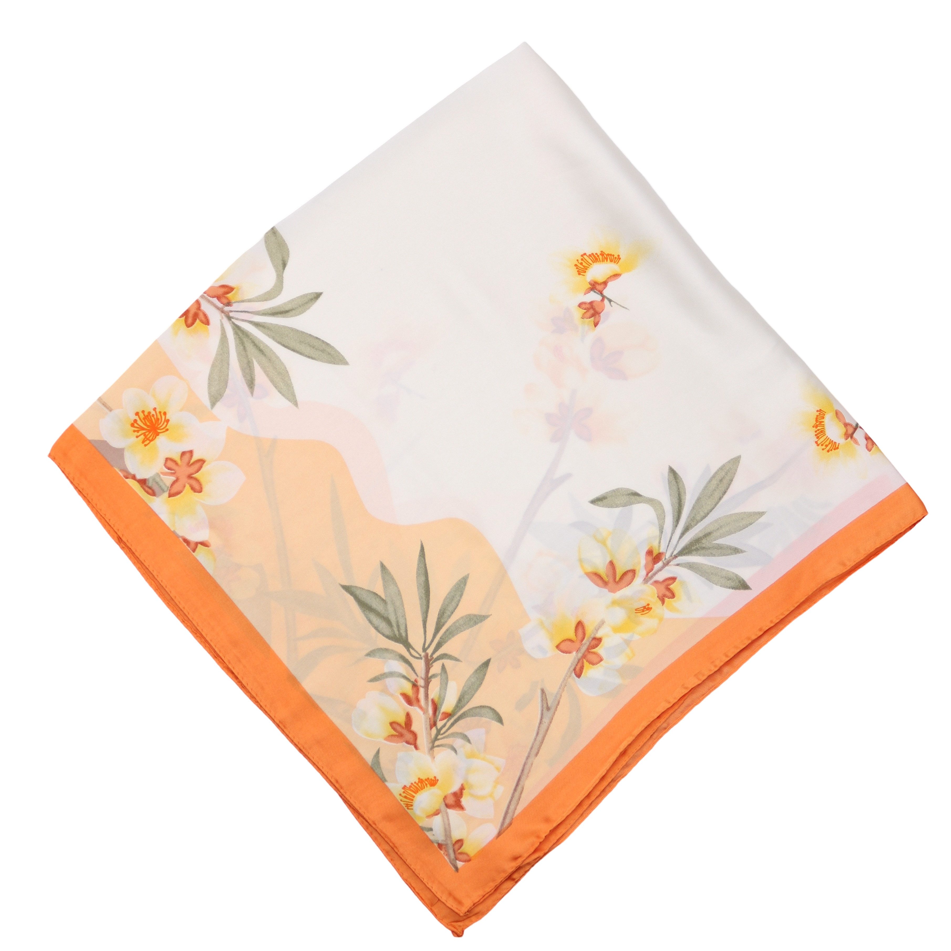 MIRROSI Nickituch Vierecktuch ca. 70x70cm wunderschöne Mustern, Damen Halstuch ideal für Frühling, Sommer oder Herbst