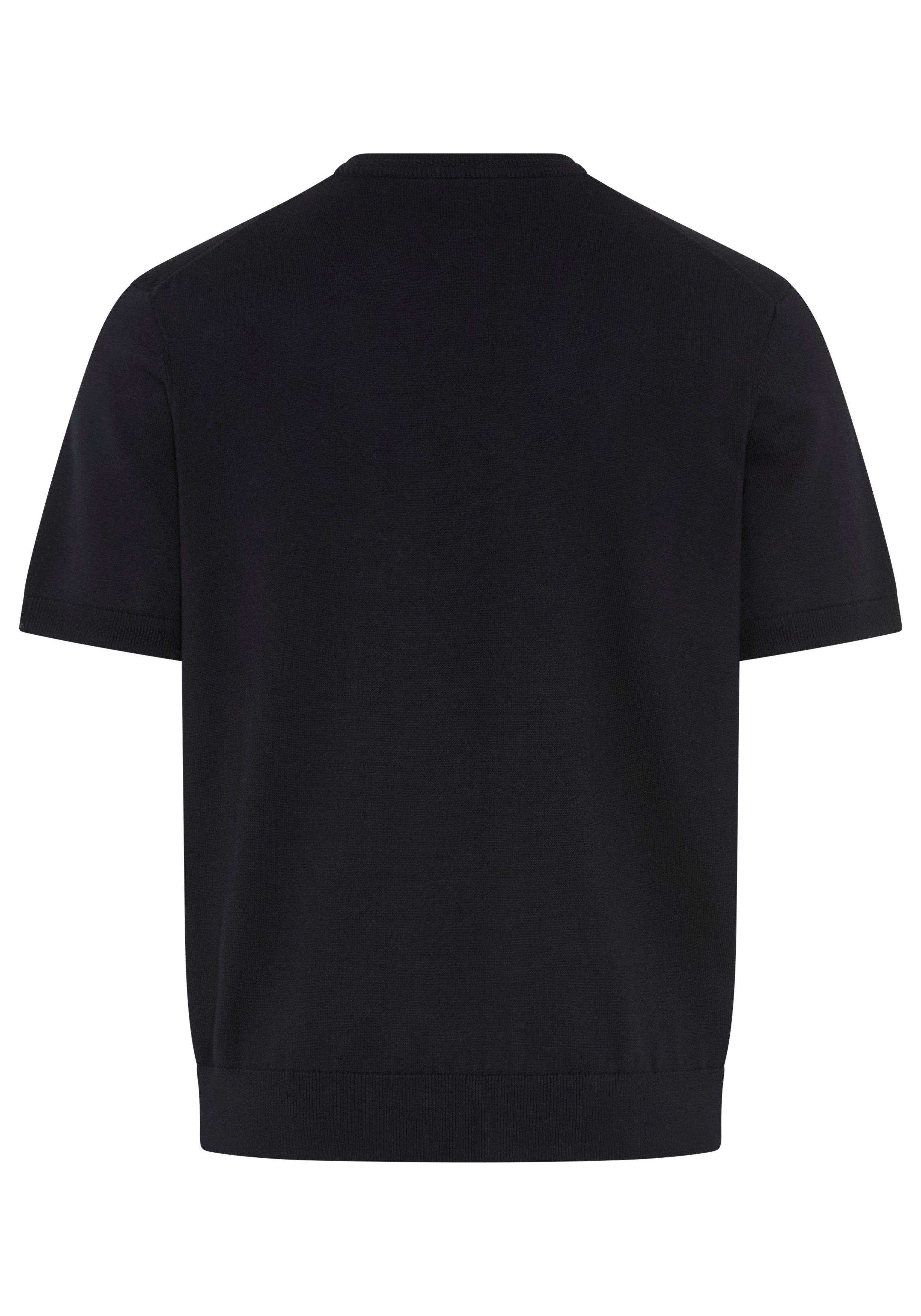 BOSS ORANGE Kurzarmpullover Kanacho mit Kaschmir-Anteil, Rundhals