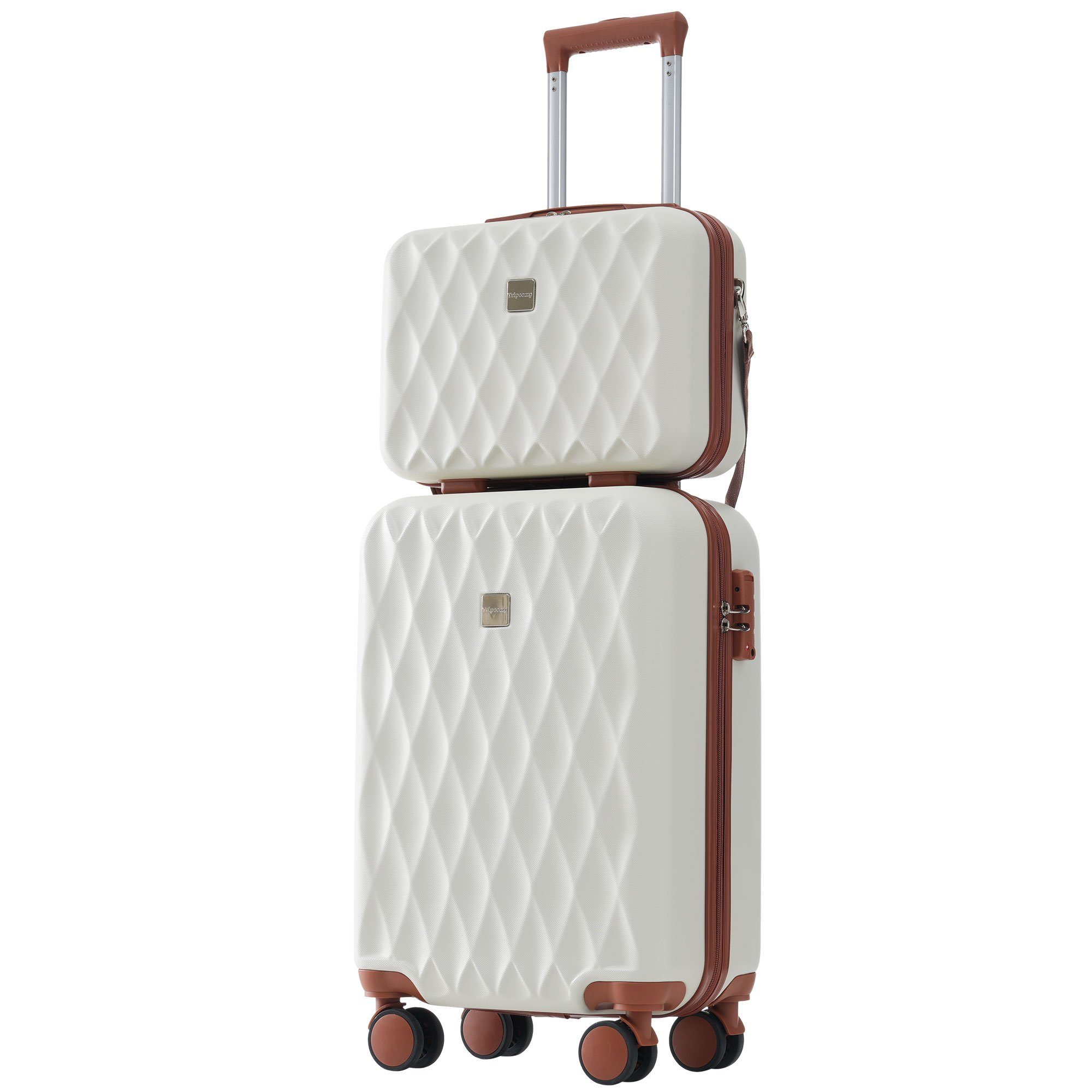 Hartschalen-Trolley Reisekoffer Kofferset Rollkoffer Handgepäcktrolley