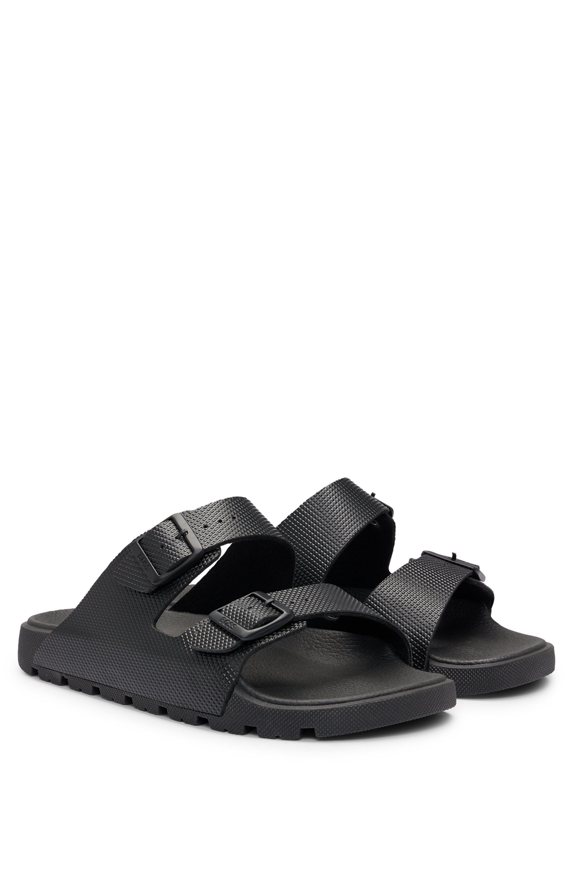 BOSS Surfley_Sand Badepantolette Sommerschuh, Hausschuh, Schlappen günstig online kaufen