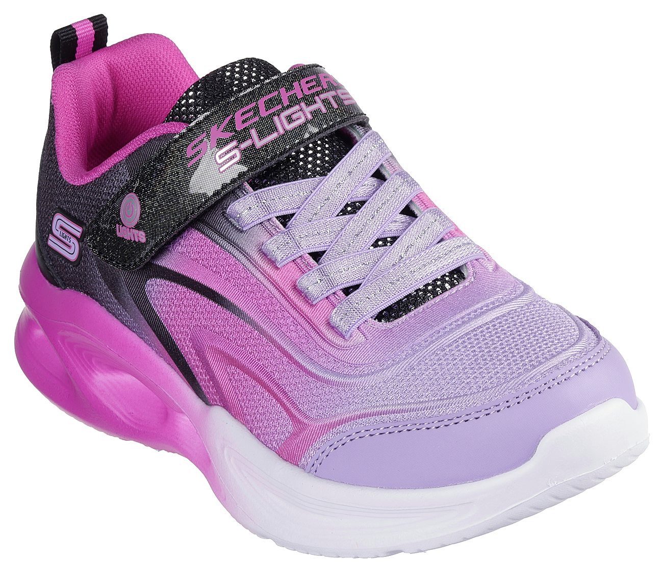 Skechers SKECHERS SOLA GLOW Кроссовки Freizeitschuh mit Klettverschluss, Größenschablone zum Download