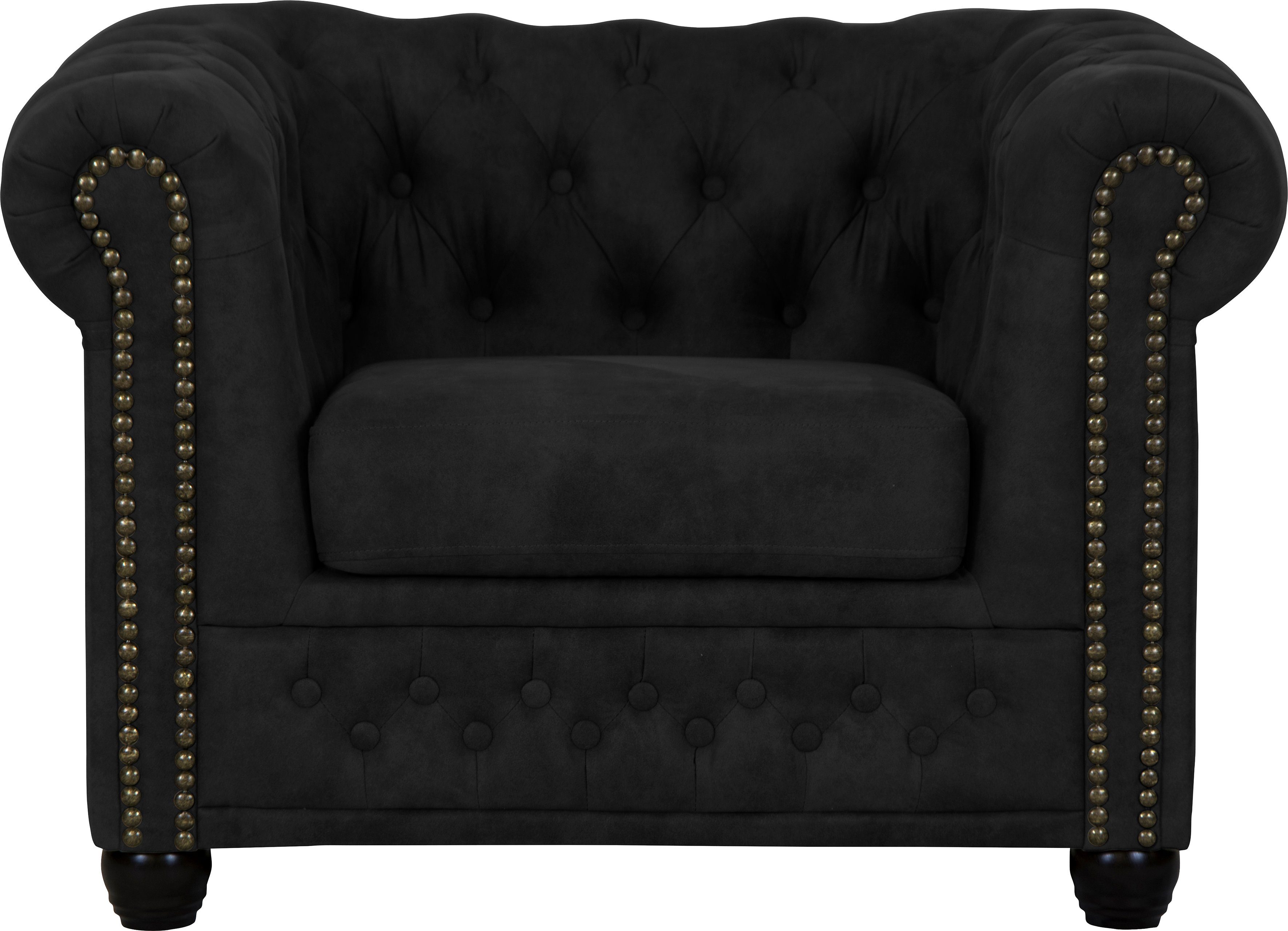 Home affaire Chesterfield-Sessel Rysum Sessel, passend zur Serie "Rysum" B/T/H: 94/86/72 cm