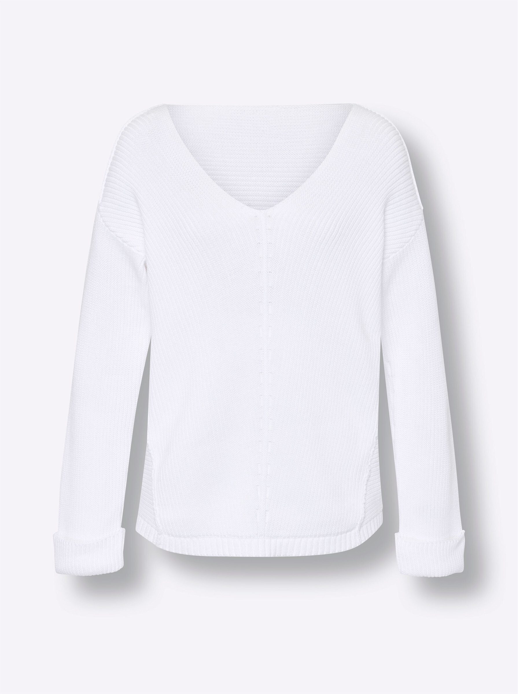 heine Strickpullover Baumwollpullover .