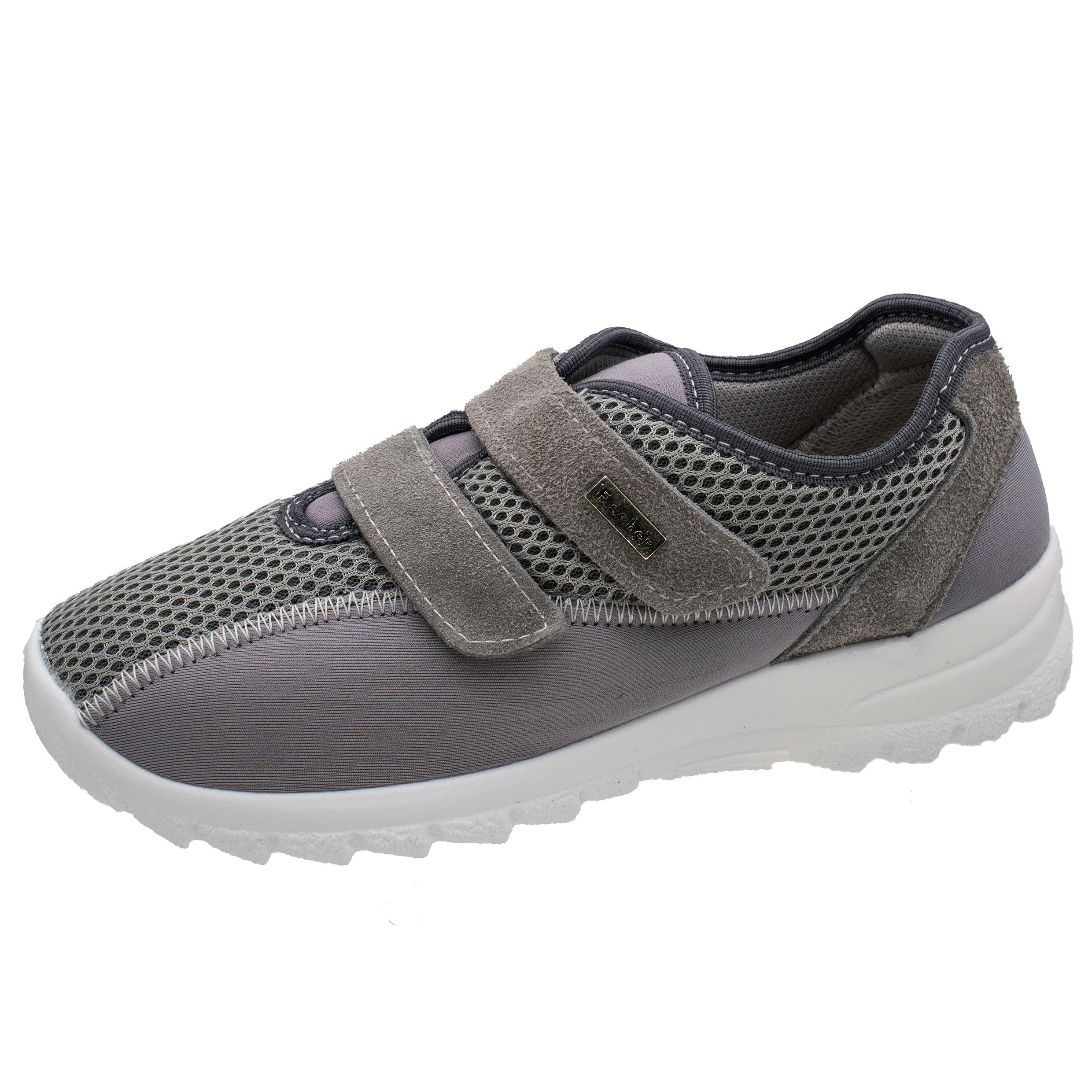 Fischer-Markenschuh Ortho Aktiv Klettschuh aus Mesh, mit Klettverschluss, Einlegesohle herausnehmbar