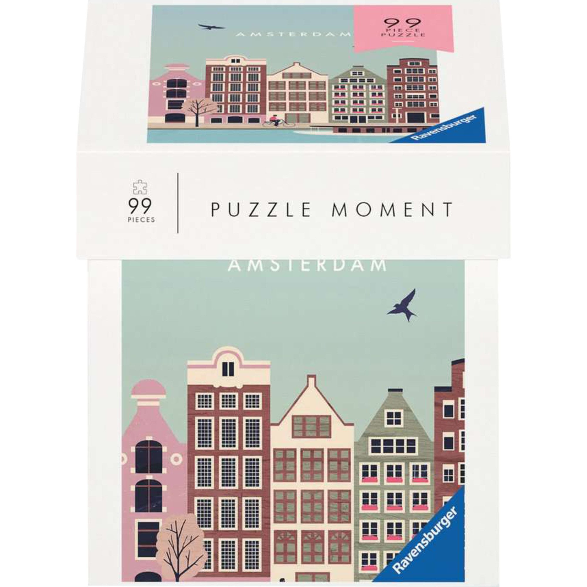 Puzzle Ravensburger Puzzle Moment - Amsterdam, (99 Teile)