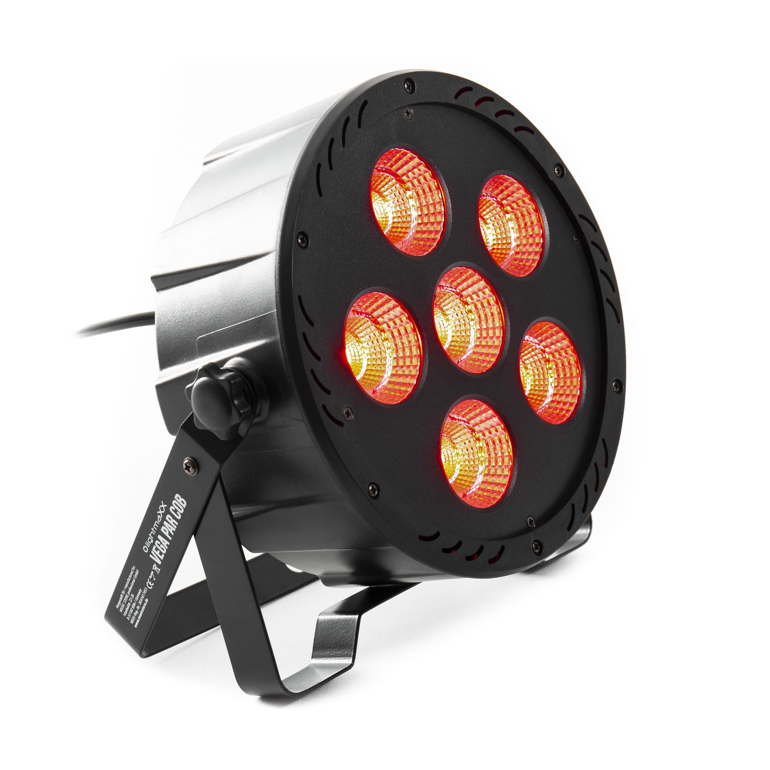 lightmaXX Discolicht, Vega PAR RGB - LED PAR Scheinwerfer | Disco-Lichter