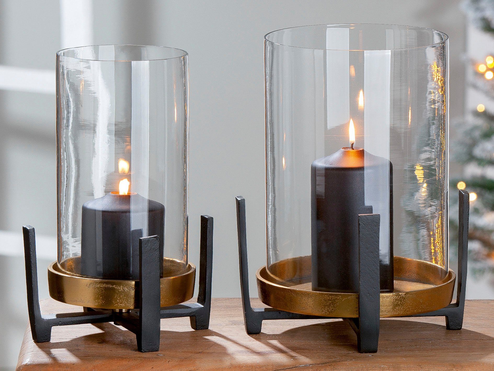 GILDE Windlicht Nuro (1 St), aus günstig online kaufen