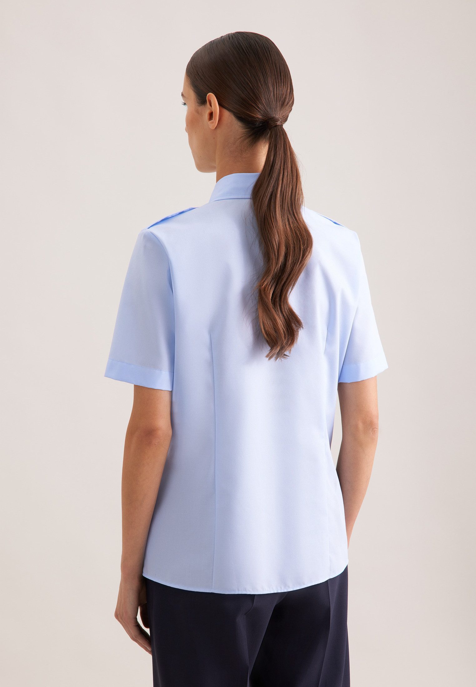 seidensticker Hemdbluse 1/2 Uni
