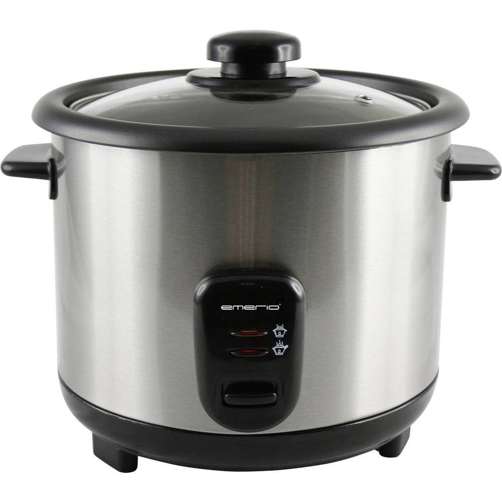 Cuiseur à Riz Emerio 1,5 L - RCE-110118 Acier Inoxydable 18/8 - Cuisson Automatique Arrêt Auto