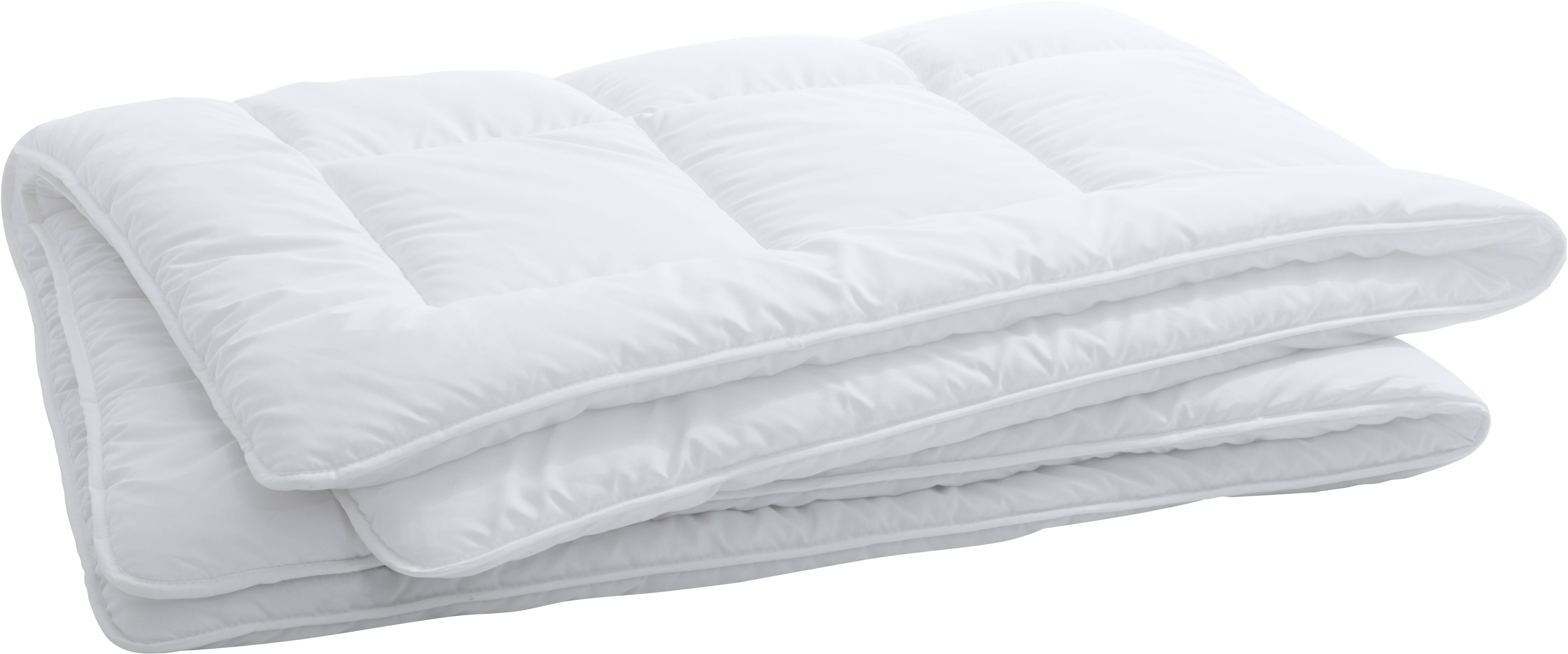 billerbeck Microfaserbettdecke Pamina Uno, Bettdecke in 135x200 cm, 155x220 cm, Sommer, Winter, Füllung: Polyester Hohlfaser, Bezug: samtweiches Microfaser-Gewebe, Kuschelige Microfaserdecke