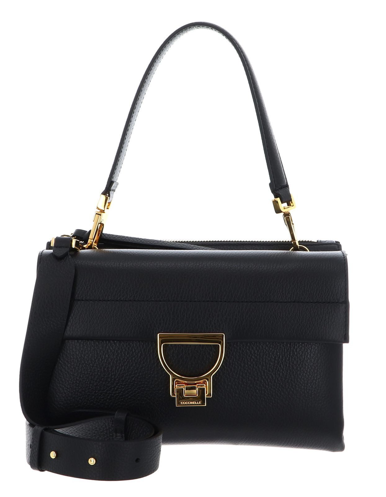 COCCINELLE Schultertasche Shoulder Bag, aus echtem Rindsleder